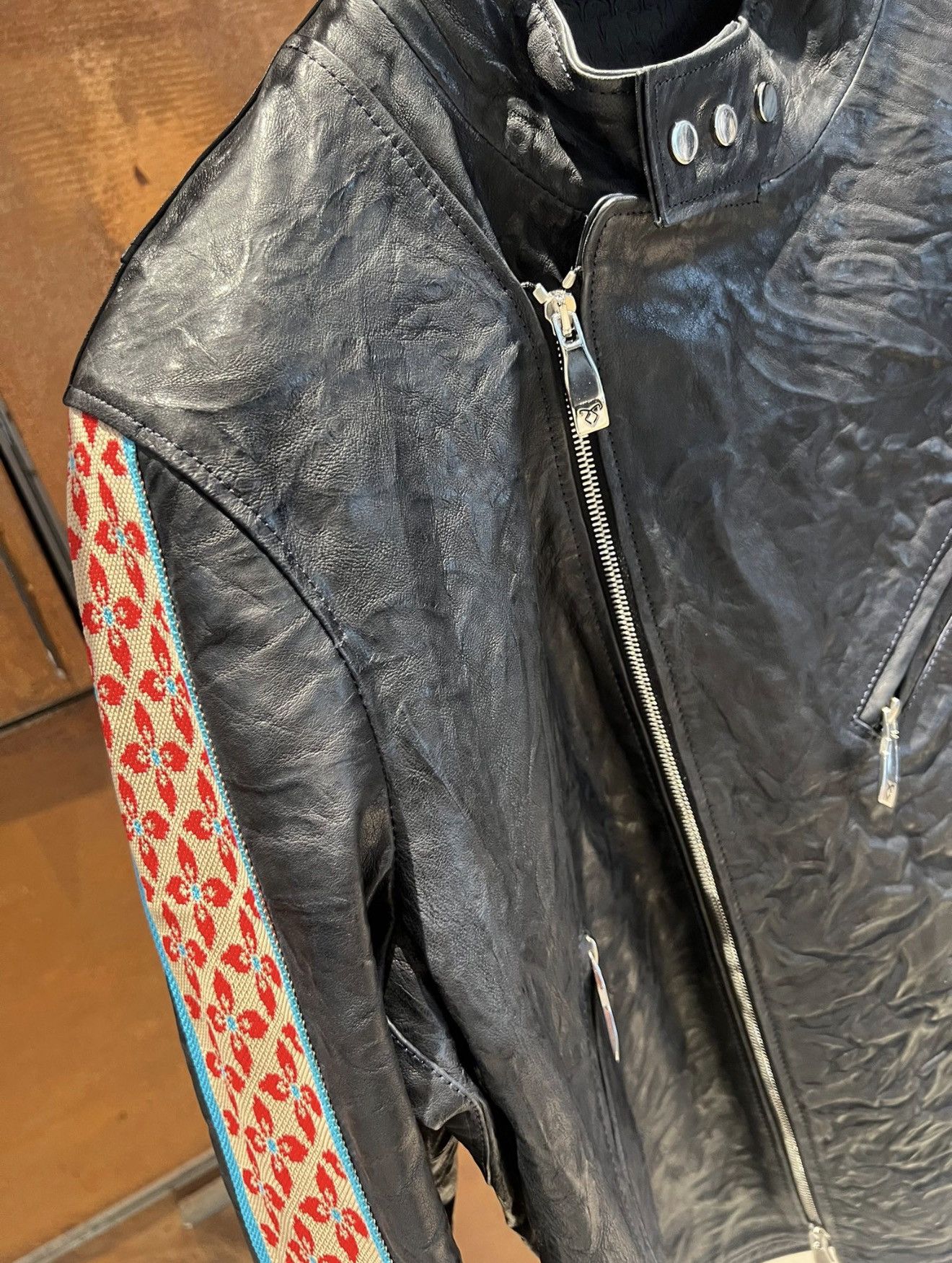 Other 100% Leather Moto Biker Jacket Unisex Size US M / EU 48-50 / 2 - 3 Thumbnail