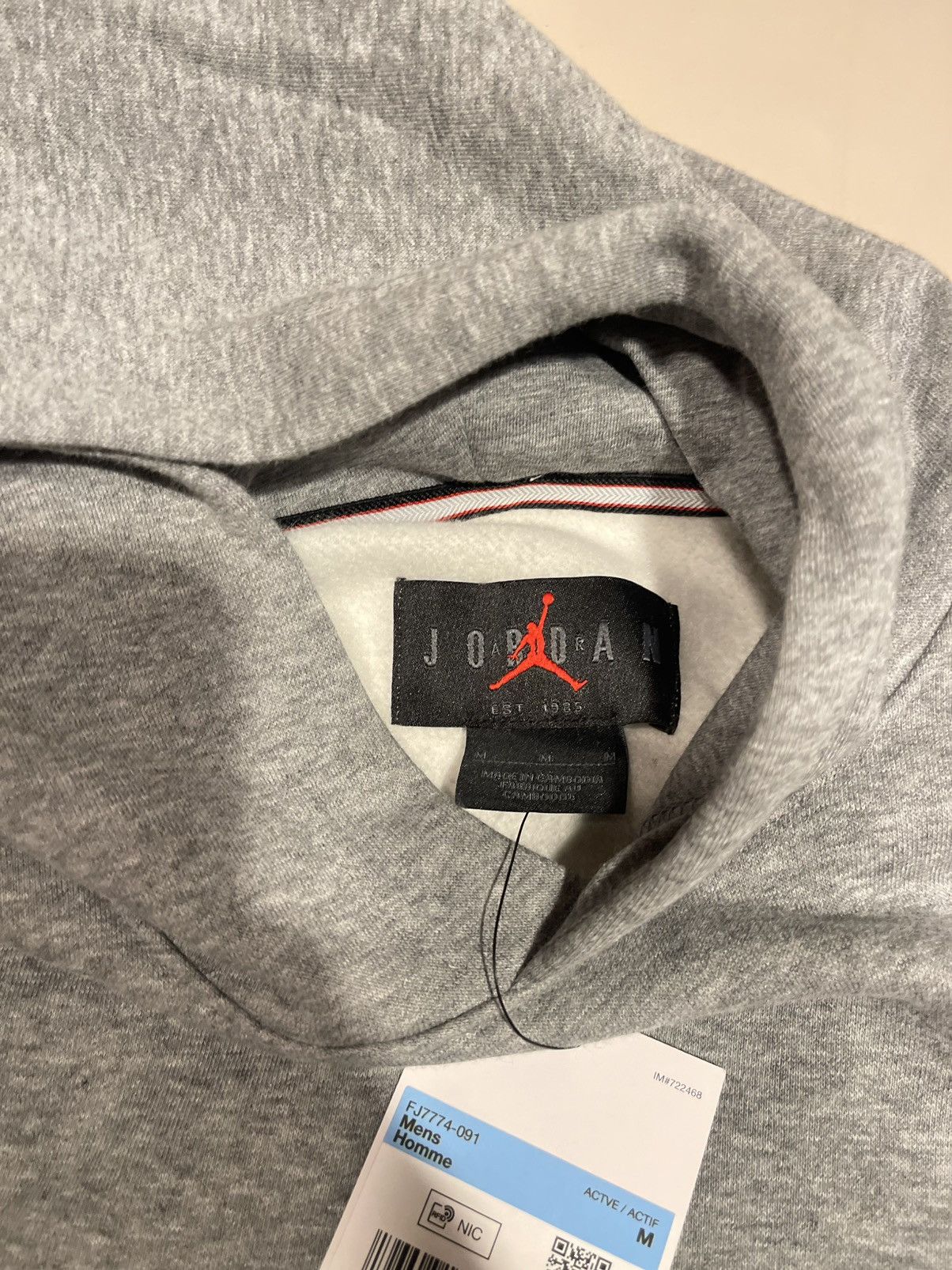 Jordan Brand Jordan basic hoodie new Size US M / EU 48-50 / 2 - 3 Thumbnail