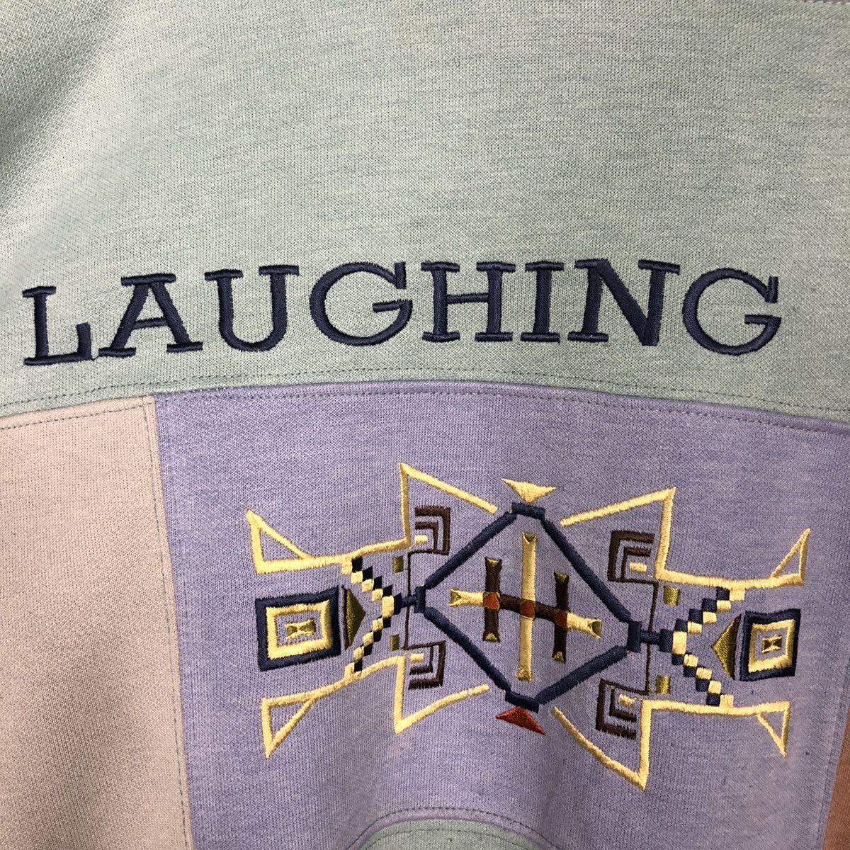 Japanese Brand 📌Vintage Sweatshirt Jazir Patch Work Design Issey Miyake Size US M / EU 48-50 / 2 - 13 Thumbnail