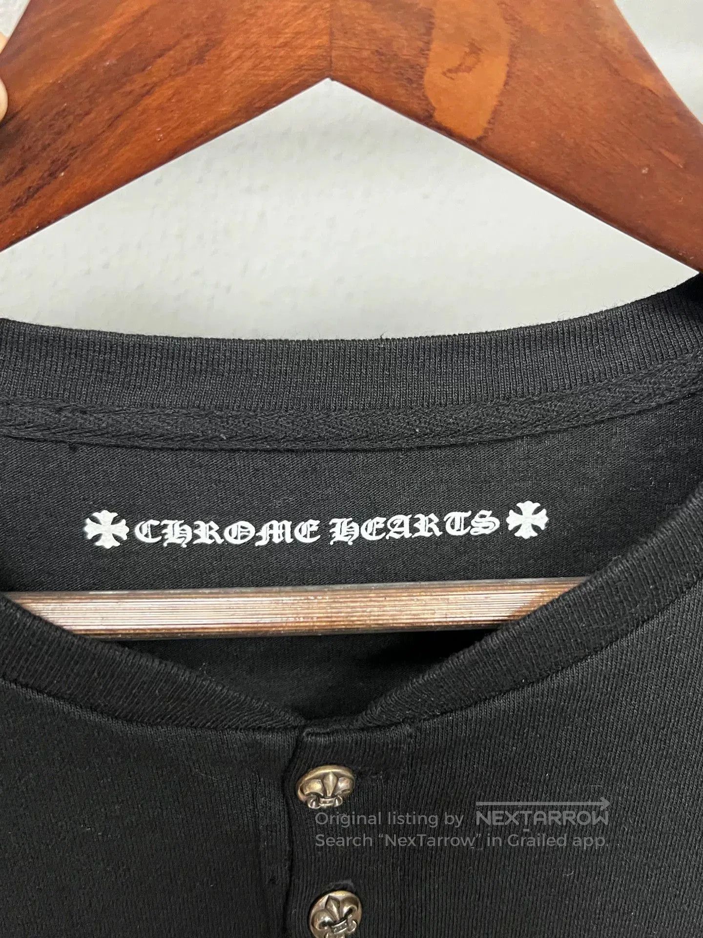 Chrome Hearts chrome hearts graphic long sleeve polo shirt. Size US L / EU 52-54 / 3 - 4 Thumbnail