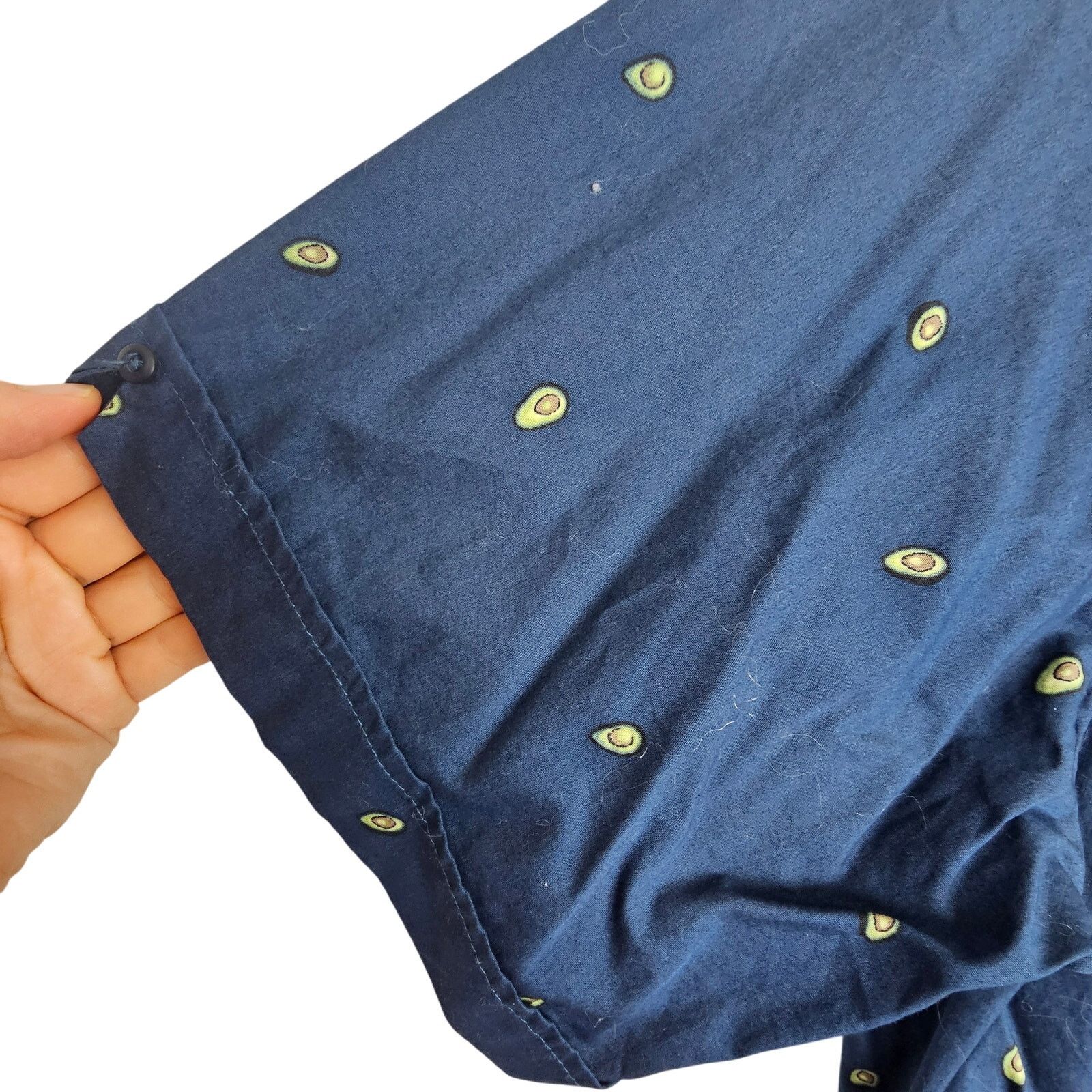 Cubavera Cubavera Mens Avocado Print Button Shirt 2XL Resortwear Size US XXL / EU 58 / 5 - 4 Thumbnail