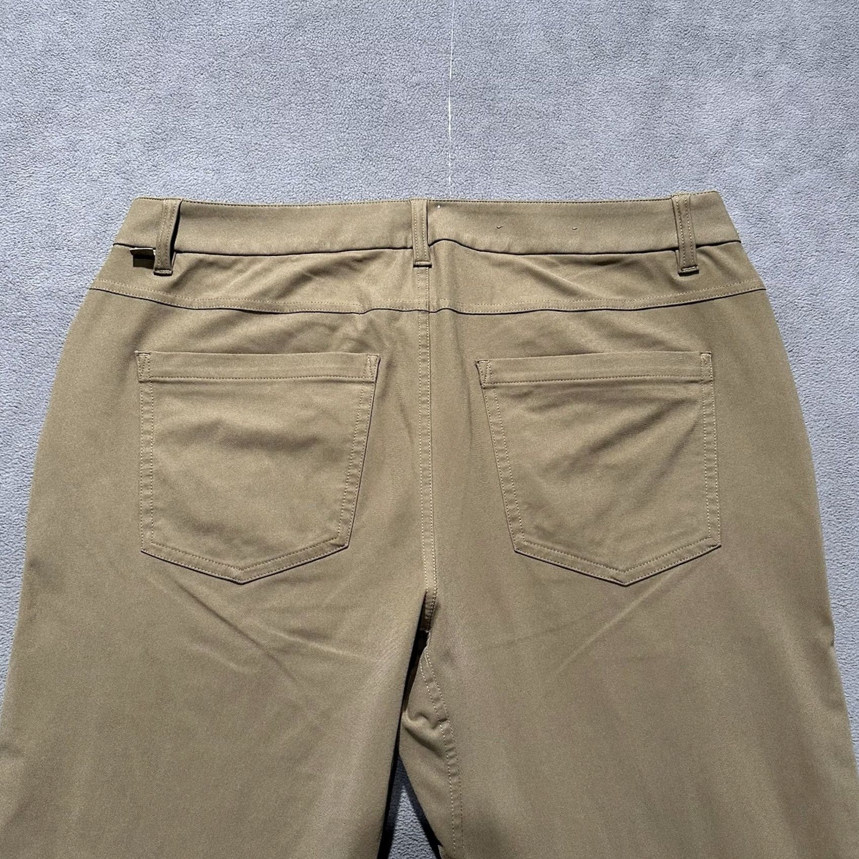 Lululemon Lululemon Pants Mens 33 Beige ABC Slim Fit Pocket 33x26 Tan Warpstreme GUC Size US 33 - 4 Thumbnail
