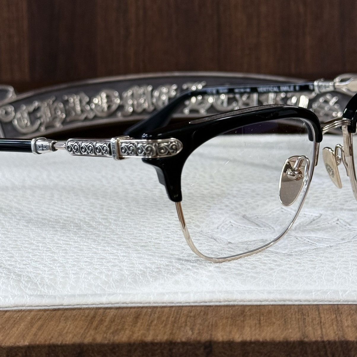 Chrome Hearts Chrome Hearts VERTICAL SMILE II Glasses Size ONE SIZE - 5 Thumbnail
