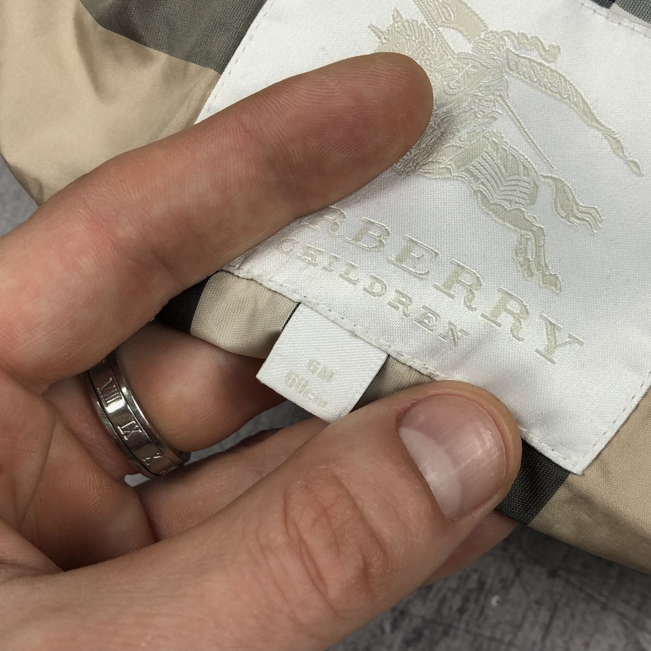Burberry Burberry London Nova Check Quilted Liner Kids Jacket Size US XXS / EU 40 - 13 Thumbnail