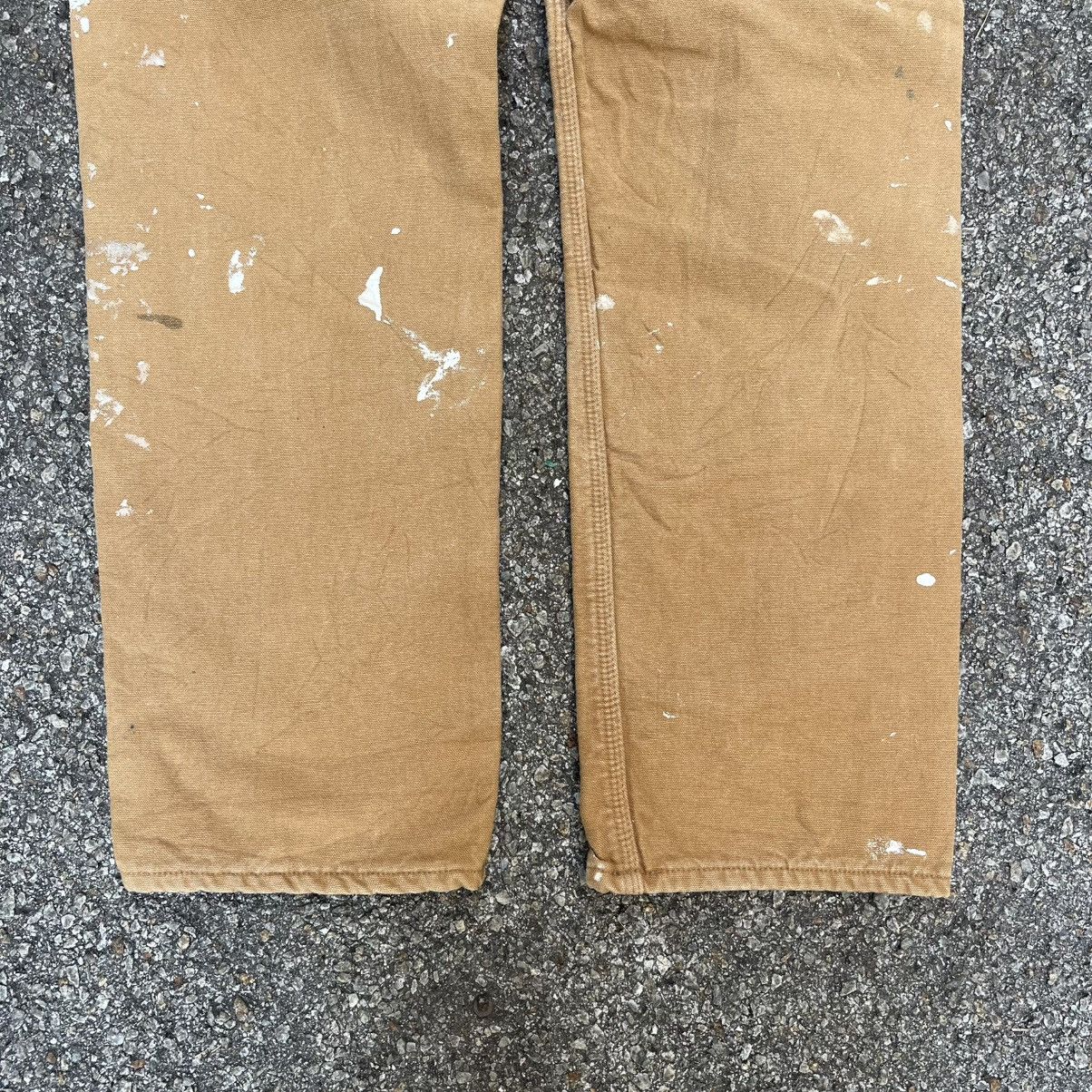 Vintage Carhartt Paint Blanket Canvas Duck Work Carpenter