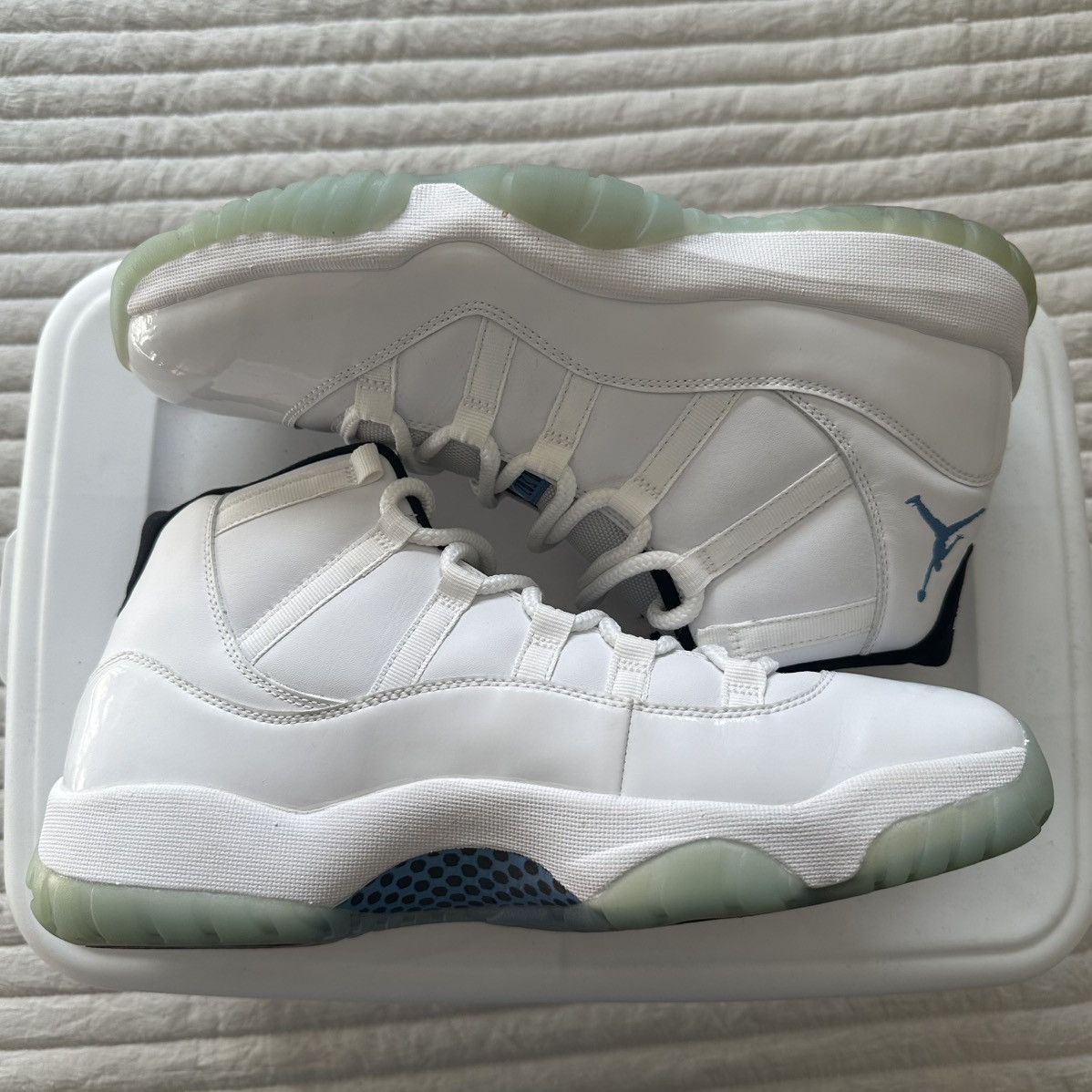 Jordan Brand Nike Air Jordan 11 Retro Columbia Legend Blue, 2014, OG Size US 11 / EU 44 - 1 Thumbnail