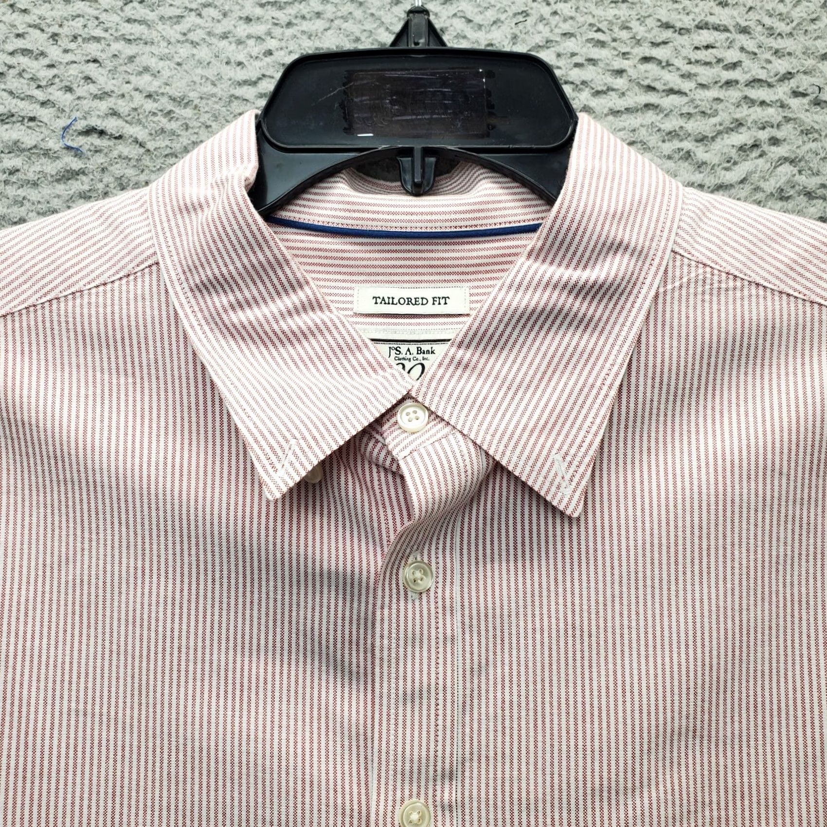 Jos. A. Bank Jos. A. Bank Shirt Mens XL Multicolor Striped Button-Down Long Sleeve EUC Size US XL / EU 56 / 4 - 7 Thumbnail