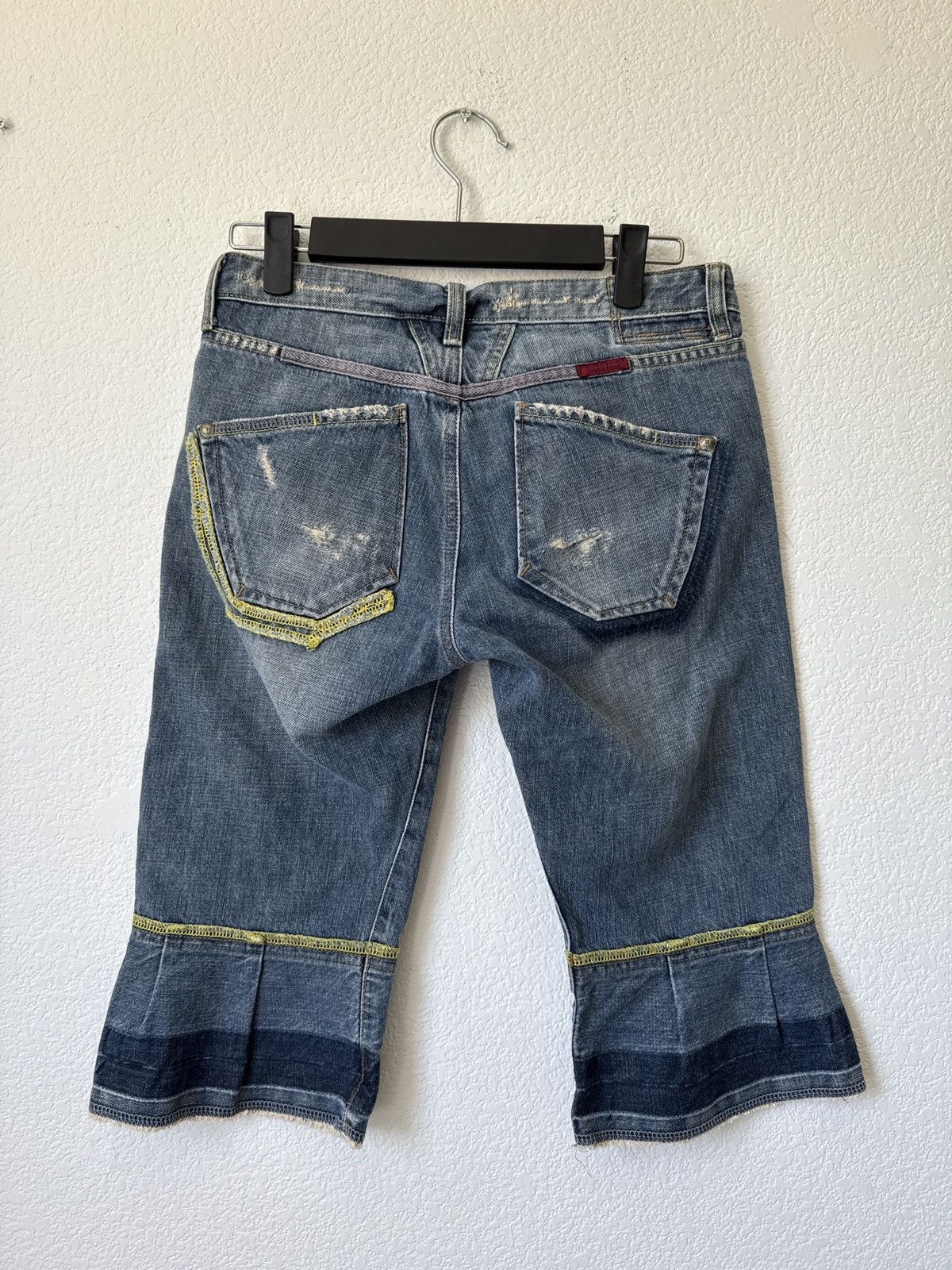 Marithe + Francois Girbaud × Vintage Marithe Francois Girbaud Jean shorts Size 25" / US 0 / IT 36 - 2 Thumbnail