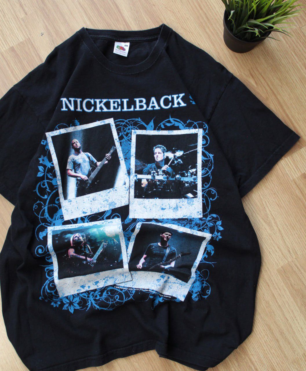 Band Tees 🔥 2008 Vintage Nickelback Europe Tour Band Tee Shirt Rare Size US L / EU 52-54 / 3 - 3 Thumbnail