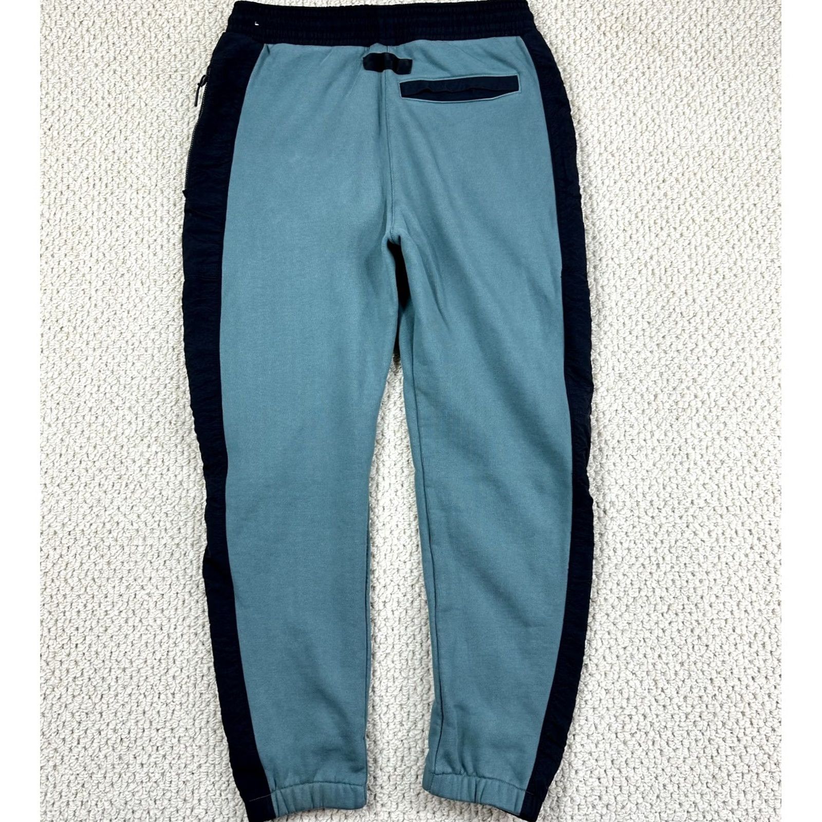 Jordan Brand Nike Air Jordan 23 Engineered Fleece Jogger Mens M Black/Green Sweatpants - Classic - Athletic Wear - Slim Fit - M Size US 31 - 2 Thumbnail