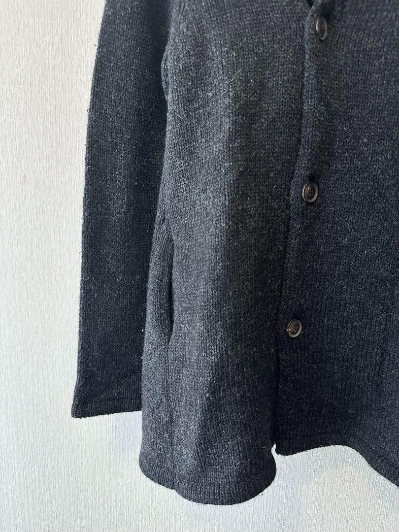Yohji Yamamoto Yohji Yamamoto Wool Knit Jacket Size US L / EU 52-54 / 3 - 4 Thumbnail