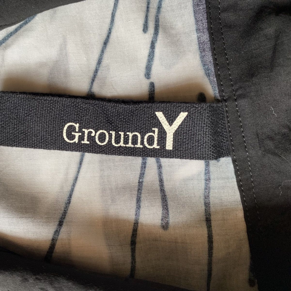 Yohji Yamamoto Sample Ground Y Oversized Rayon Shirt Size US M / EU 48-50 / 2 - 8 Thumbnail