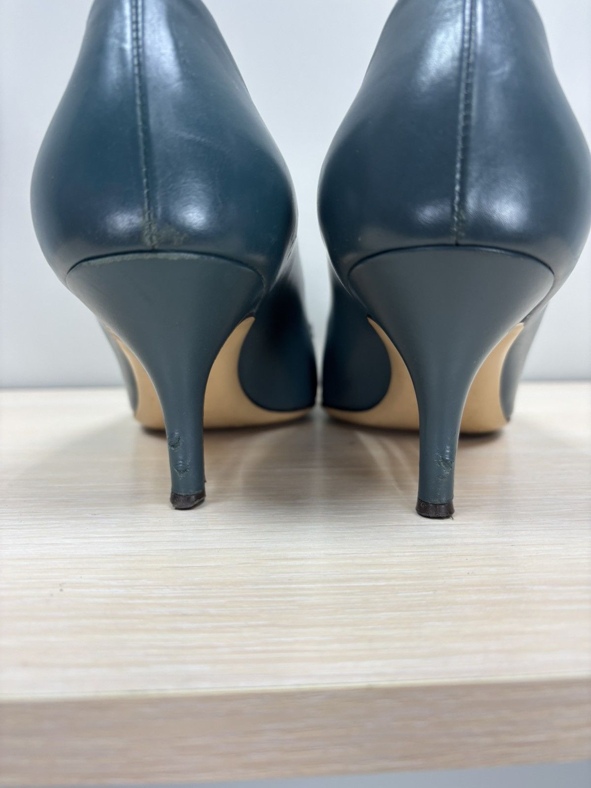 Salvatore Ferragamo Womens heels Salvatore Ferragamo Size 6 1/2 Color Blue Size US 6.5 / IT 36.5 - 7 Thumbnail