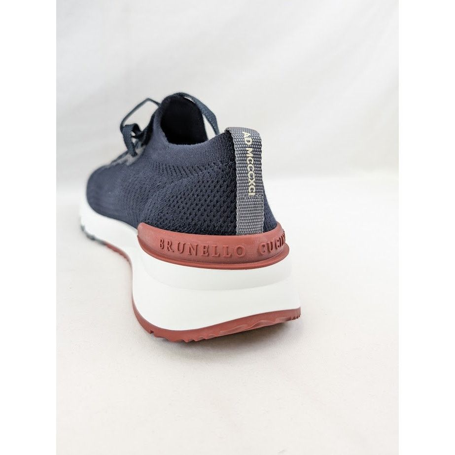 Brunello Cucinelli o1rshd1 Low-Top Sneakers in Navy Size US 12 / EU 45 - 11 Thumbnail