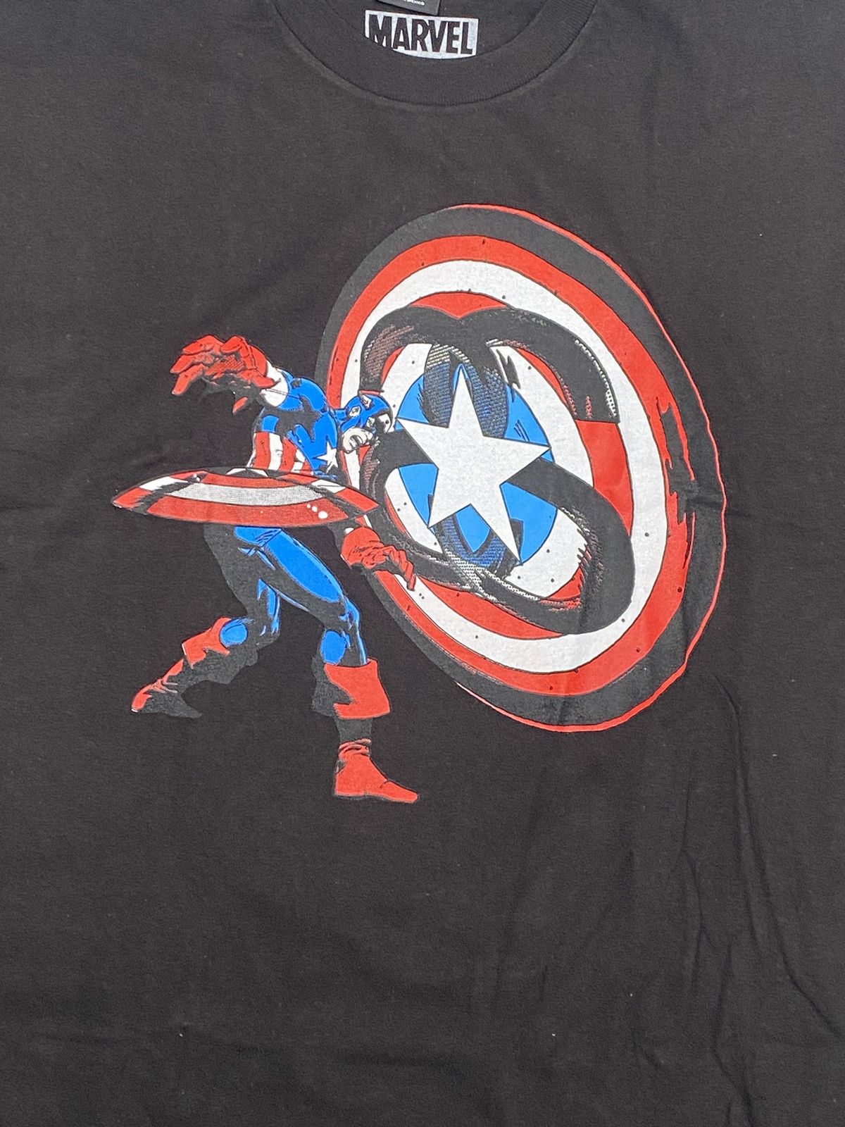 Stussy 👕 Stüssy x Marvel Captain America T-shirt, new without tags Size US XL / EU 56 / 4 - 3 Thumbnail