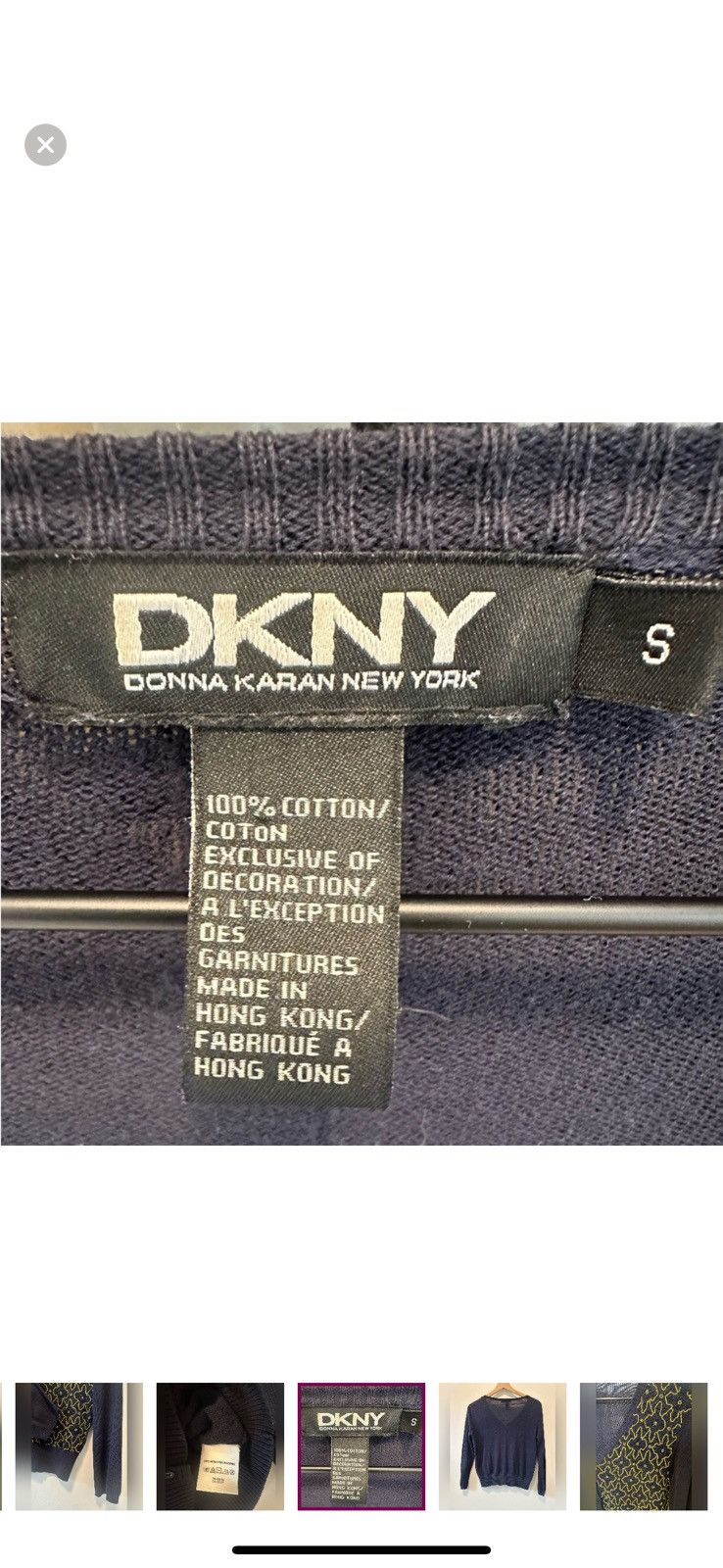 Donna Karan Donna Karan Vintage Beaded Cardigan Size S / US 4 / IT 40 - 7 Thumbnail