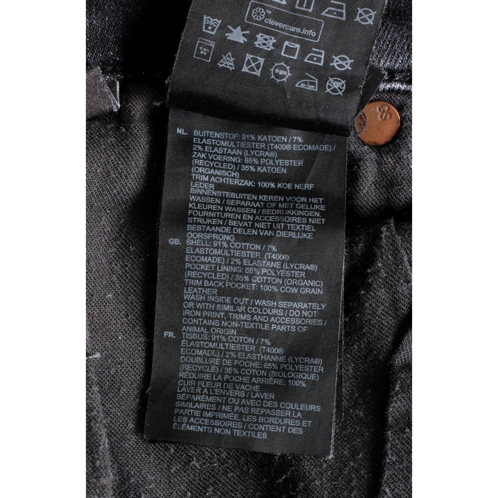 G-Star G-STAR REVEND SKINNY Stretch Jeans Men W27 L34 DZ7821 Grey Denim Slim 5-Pocket Design Zip Closure Mid Rise 27/34 Regular Size Size US 27 - 8 Thumbnail