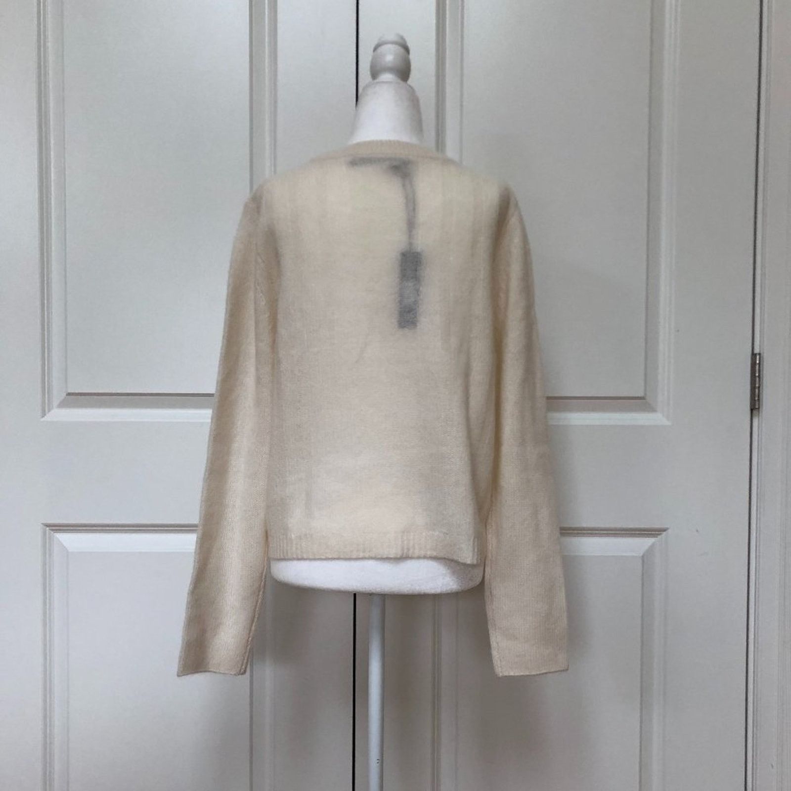 360Cashmere Cashmere Ribbed Crop Sweater 360 Cashmere Size S / US 4 / IT 40 - 6 Thumbnail