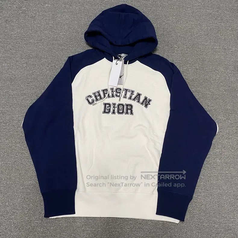 Dior Dior Embroidered logo co-branded sweatshirt Size US M / EU 48-50 / 2 - 1 Thumbnail