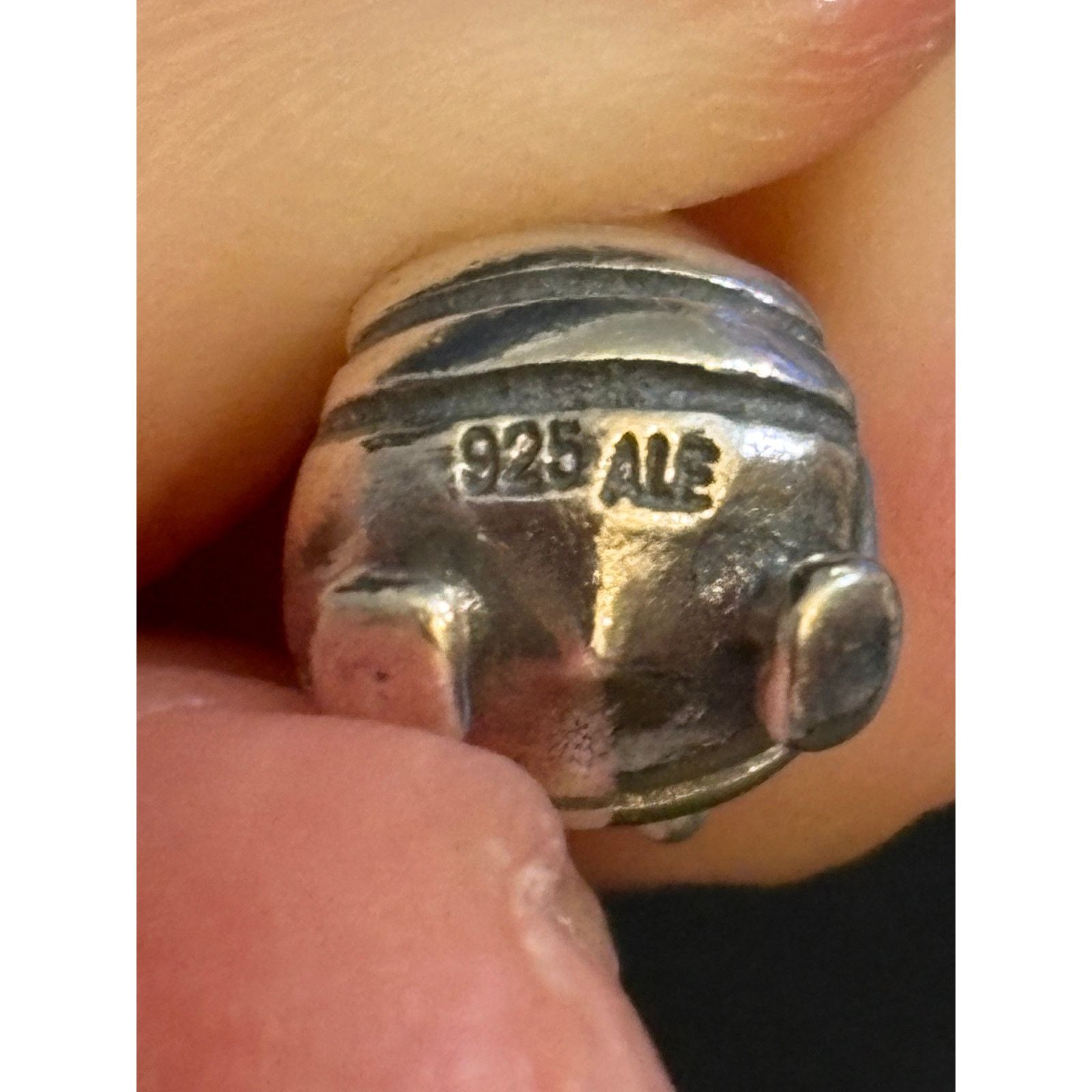 pandora Pandora Queen Bee Charm ALE 925 Sterling Silver 14k Crown Size ONE SIZE - 3 Thumbnail