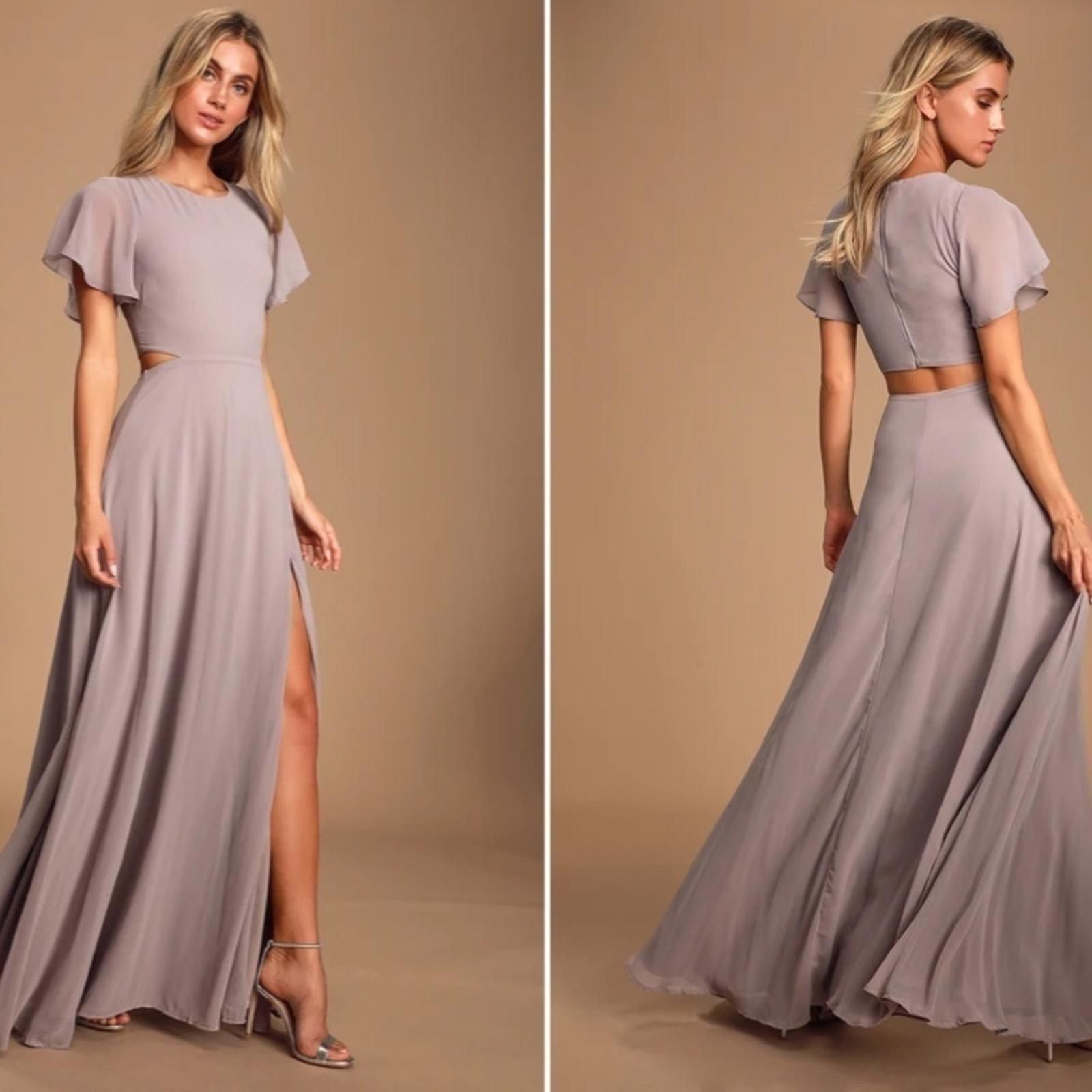 Lulus LULUS Elegant Wedding Bridesmaid Romantic Maxi Size S / US 4 / IT 40 - 5 Thumbnail