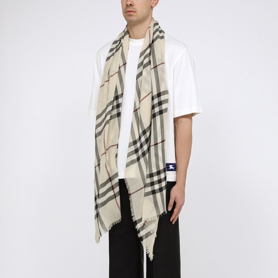 Burberry o1d2blof0125 Size: OS / Wool Scarf in Multicolor Size ONE SIZE - 2 Thumbnail