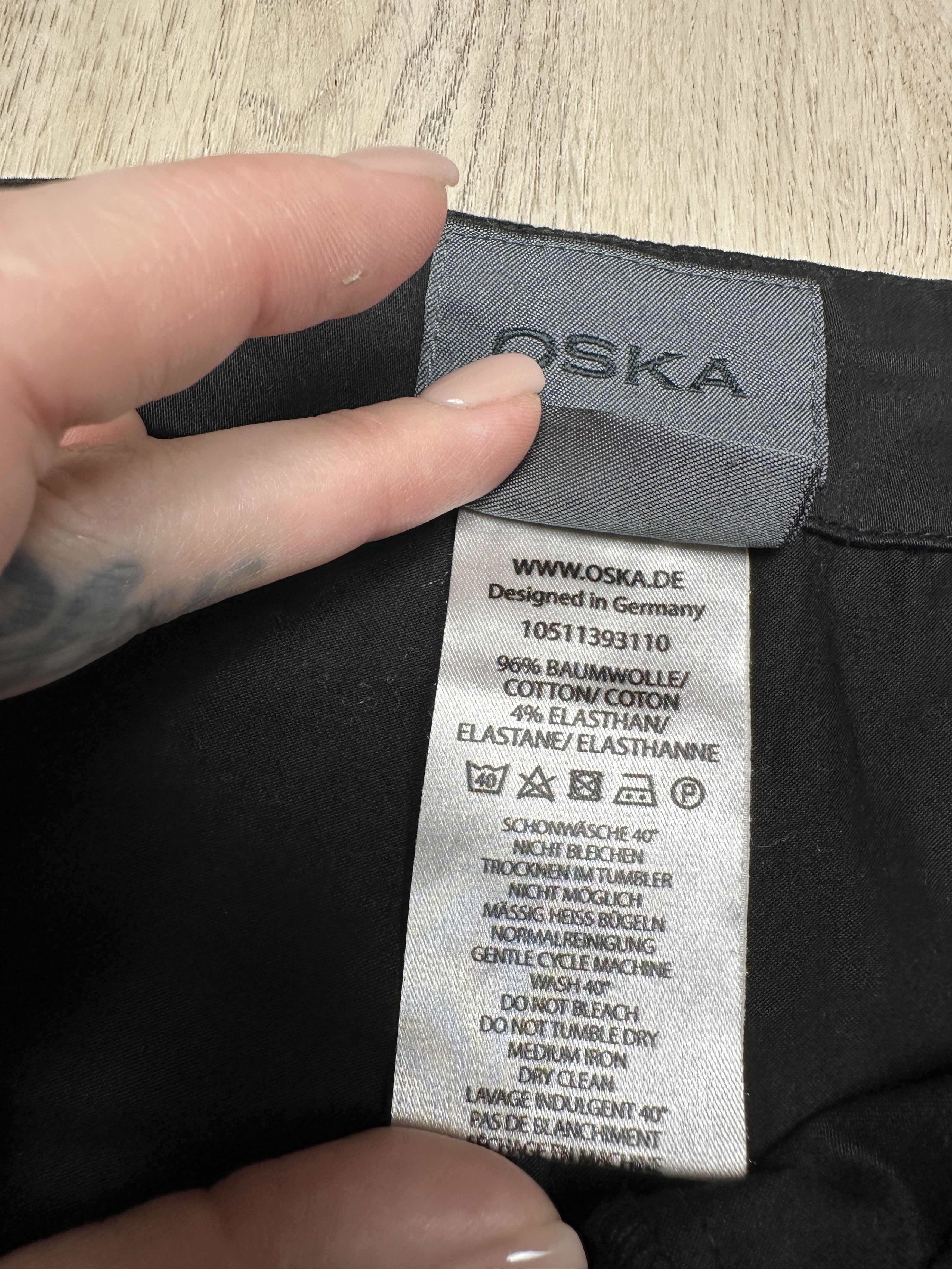 Japanese Brand Oska Mens Classic Pants Size US 38 / EU 54 - 5 Thumbnail