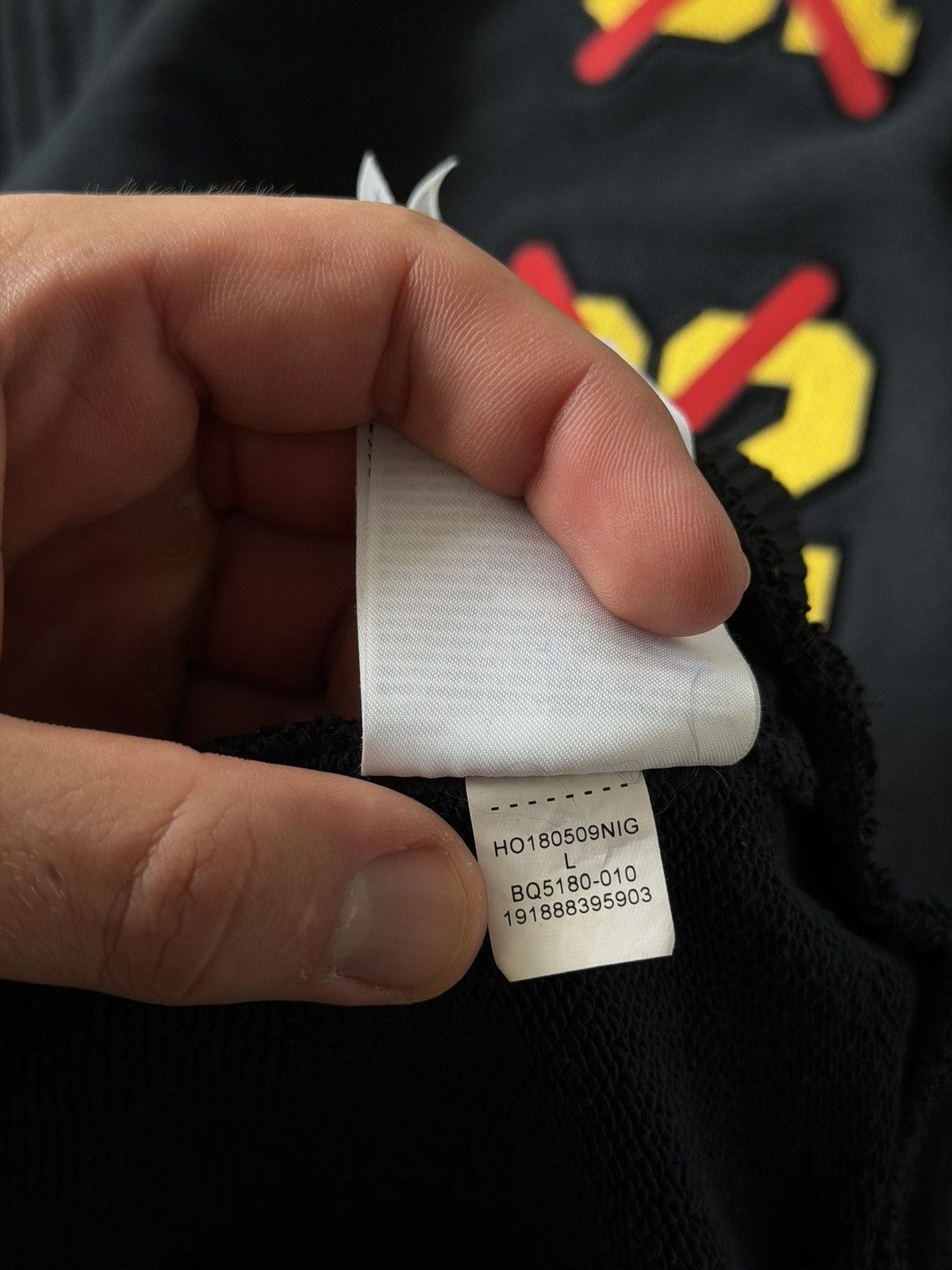 Jordan Brand Nike Air Jordan Big Logo Vintage 90s Hoodie Size US L / EU 52-54 / 3 - 20 Thumbnail