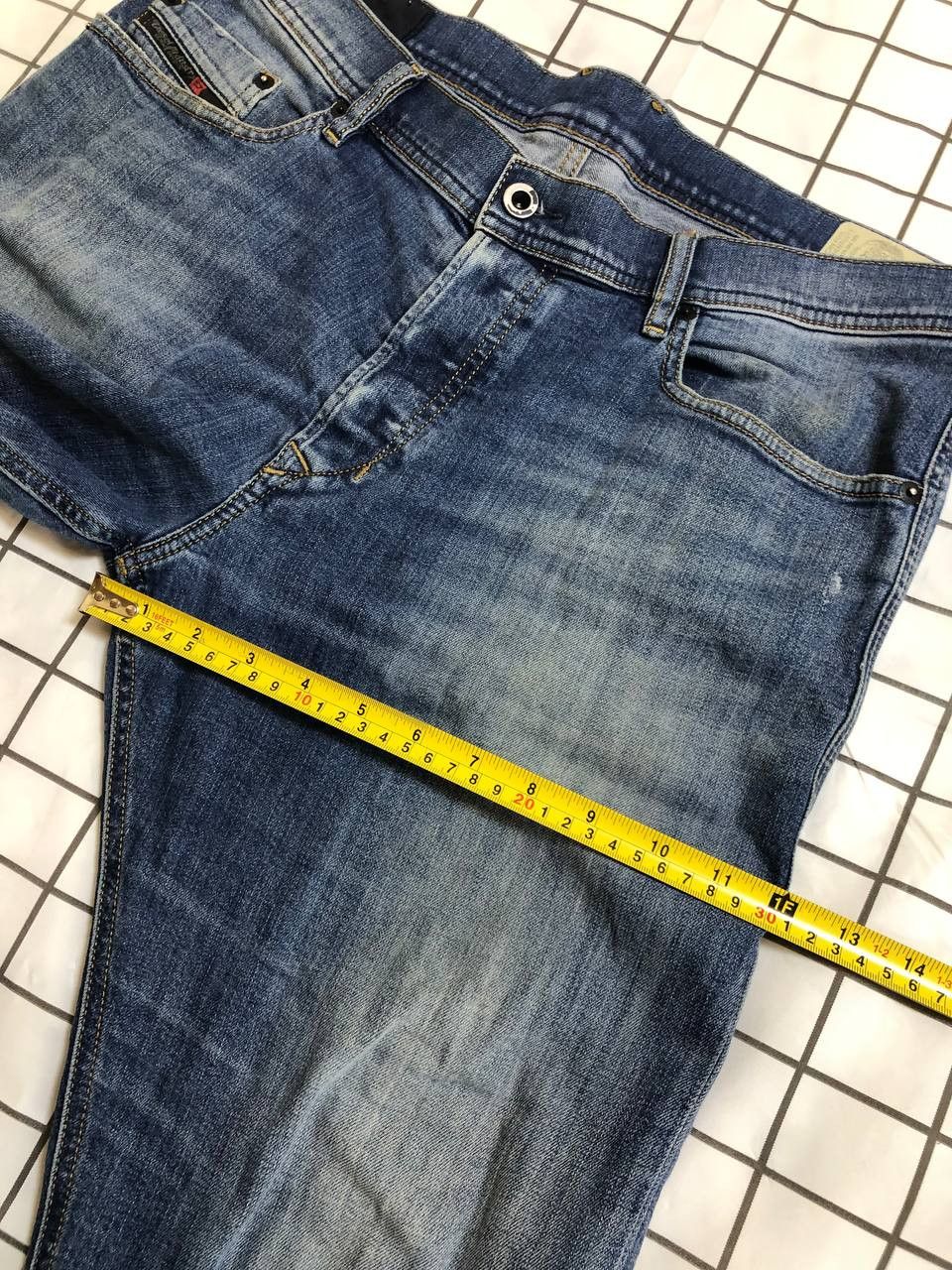 Diesel DIESEL TEPPHAR Wash Denim Slim Carrot Stretch Jeans Size US 34 / EU 50 - 9 Thumbnail