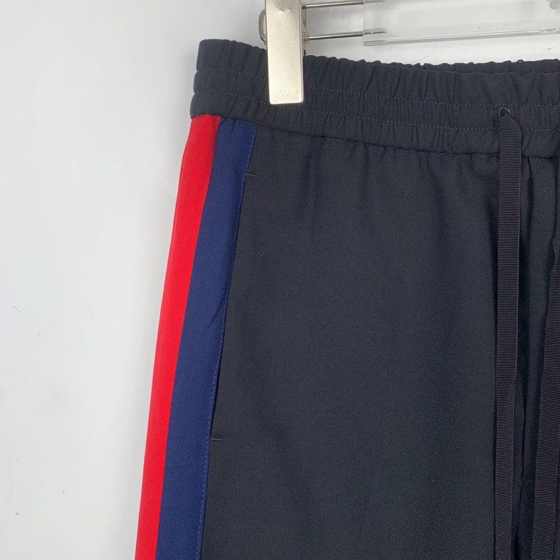 Gucci Gucci Black striped wool casual pants 2502-Nextarrow Size US 28 / EU 44 - 3 Thumbnail