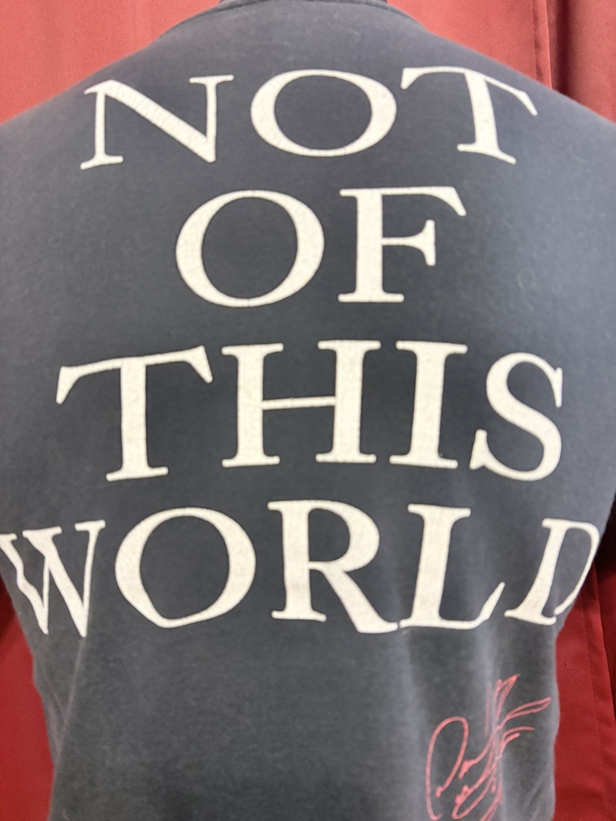 Vintage Vintage Dennis Rodman Tshirt 90’s Not of This World Grail Size US M / EU 48-50 / 2 - 6 Thumbnail