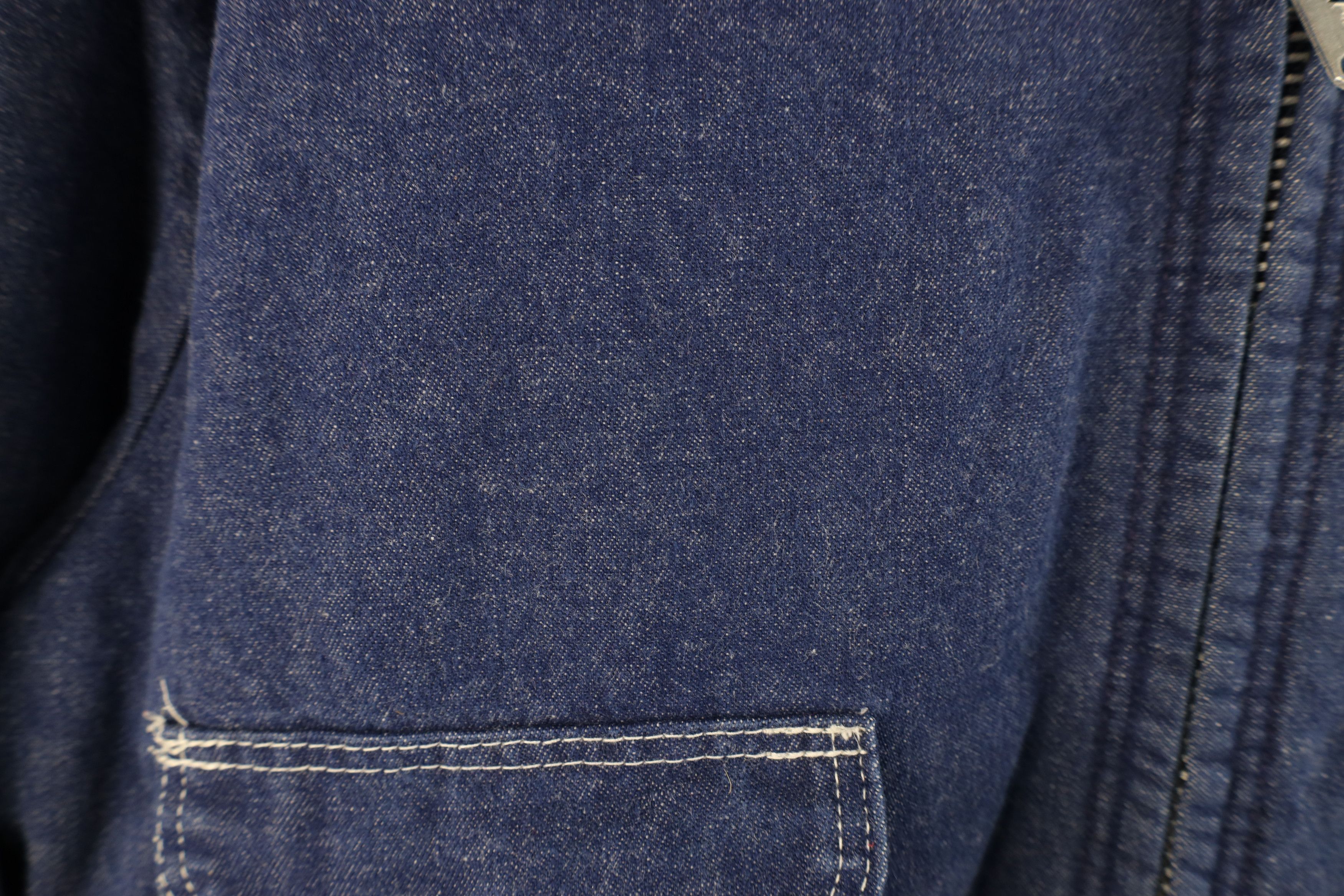 Vintage Vintage 60s Streetwear Lined Denim Chore Barn Jacket USA Size US L / EU 52-54 / 3 - 6 Thumbnail