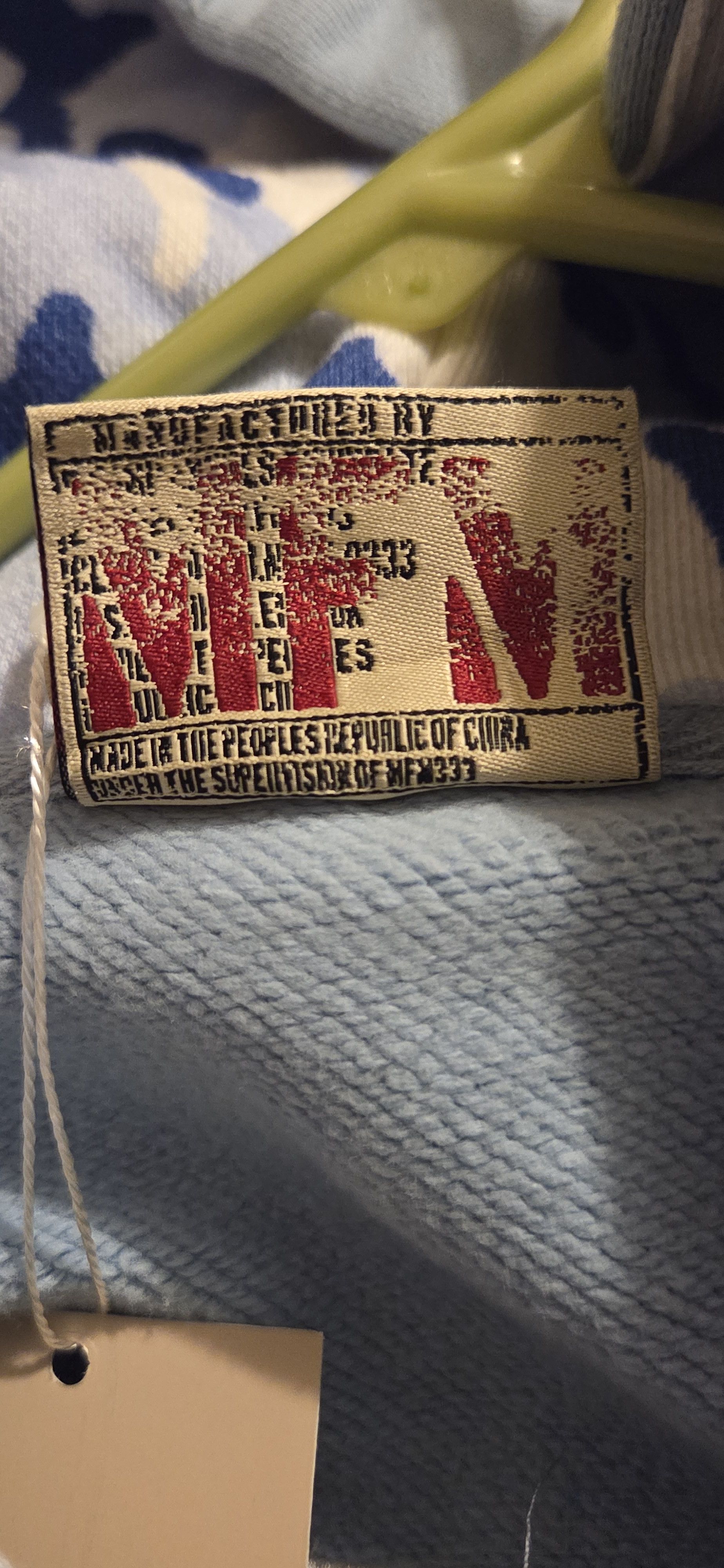 murd333r.fm MURD333R.FM LIGHT BLUE SPECIAL OPS HOODIE SIZE M Size US M / EU 48-50 / 2 - 5 Thumbnail