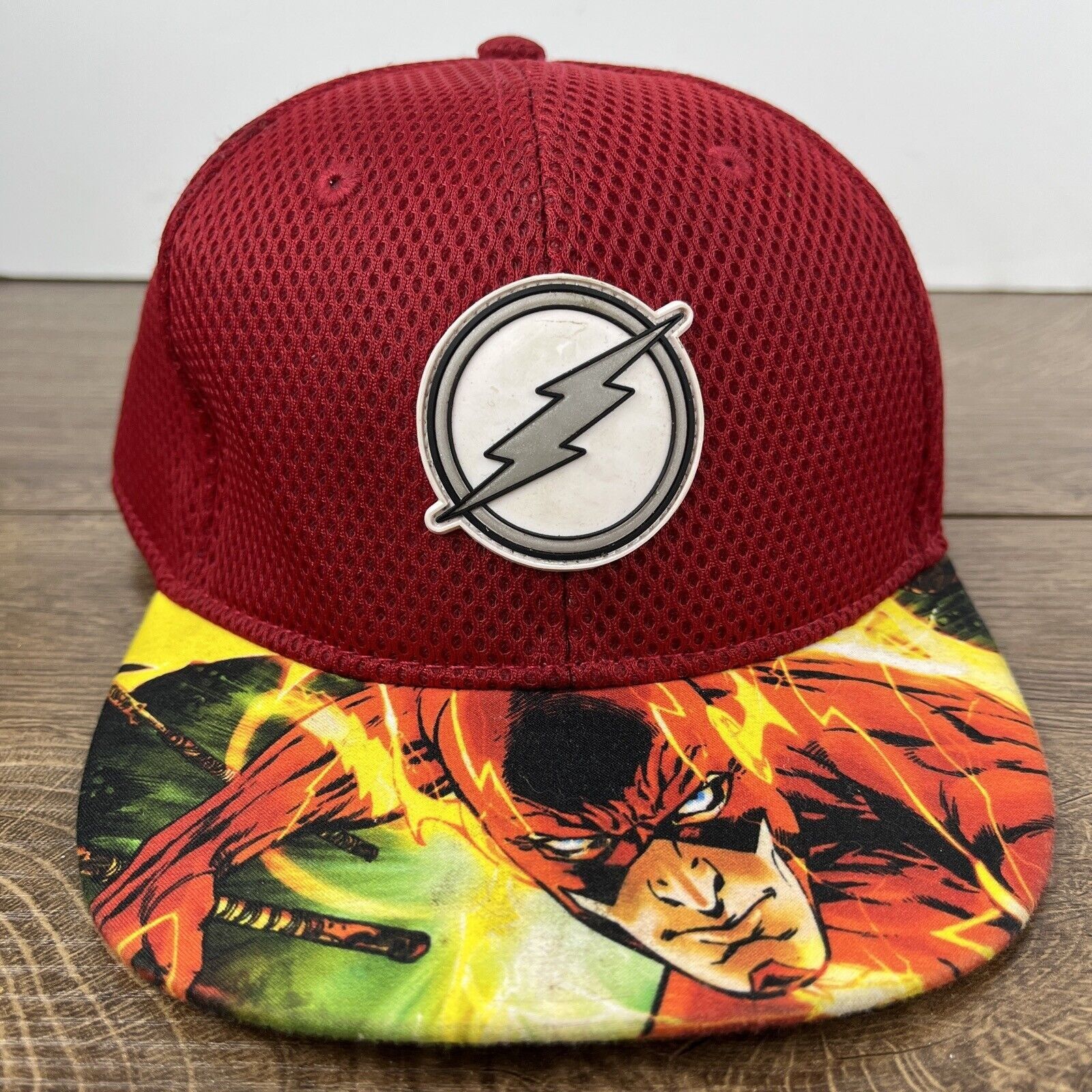 Other The Flash Hat Flash Hat Red Hat Adjustable Adult Size Hat Re Size ONE SIZE - 5 Thumbnail