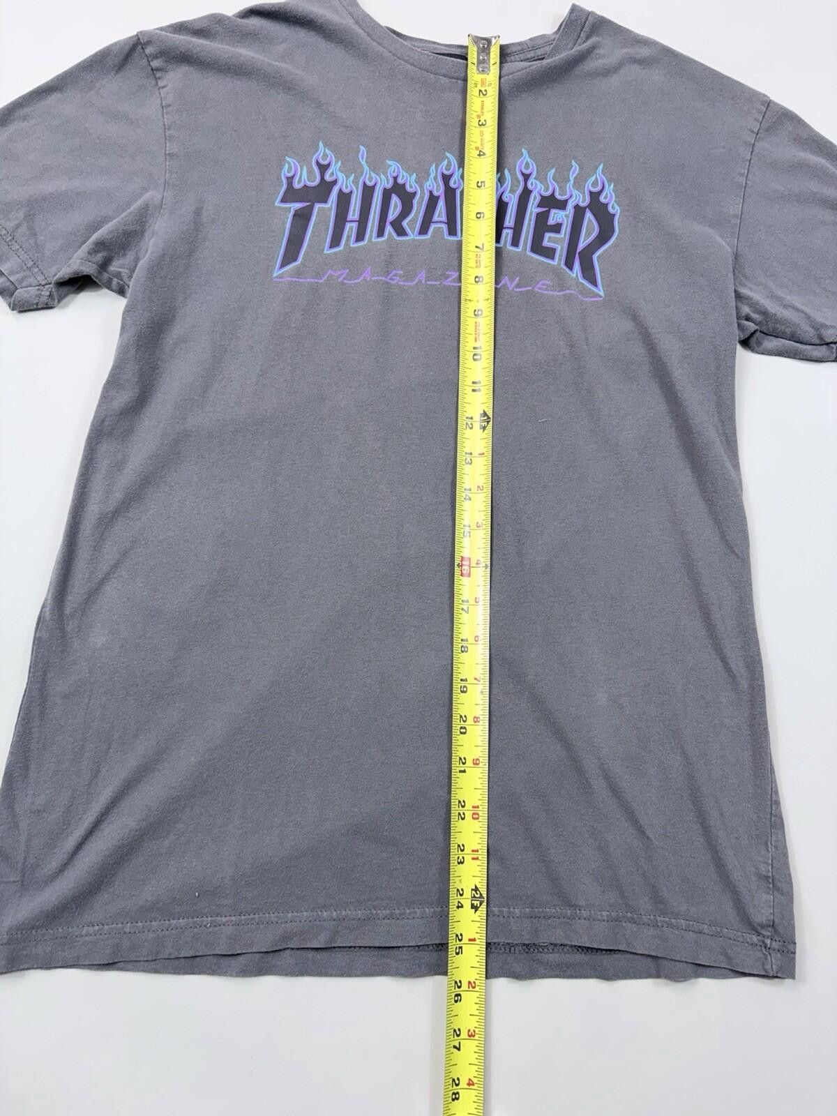 Thrasher Thrasher Magazine charcoal gray t-shirt Size M Size US M / EU 48-50 / 2 - 4 Thumbnail