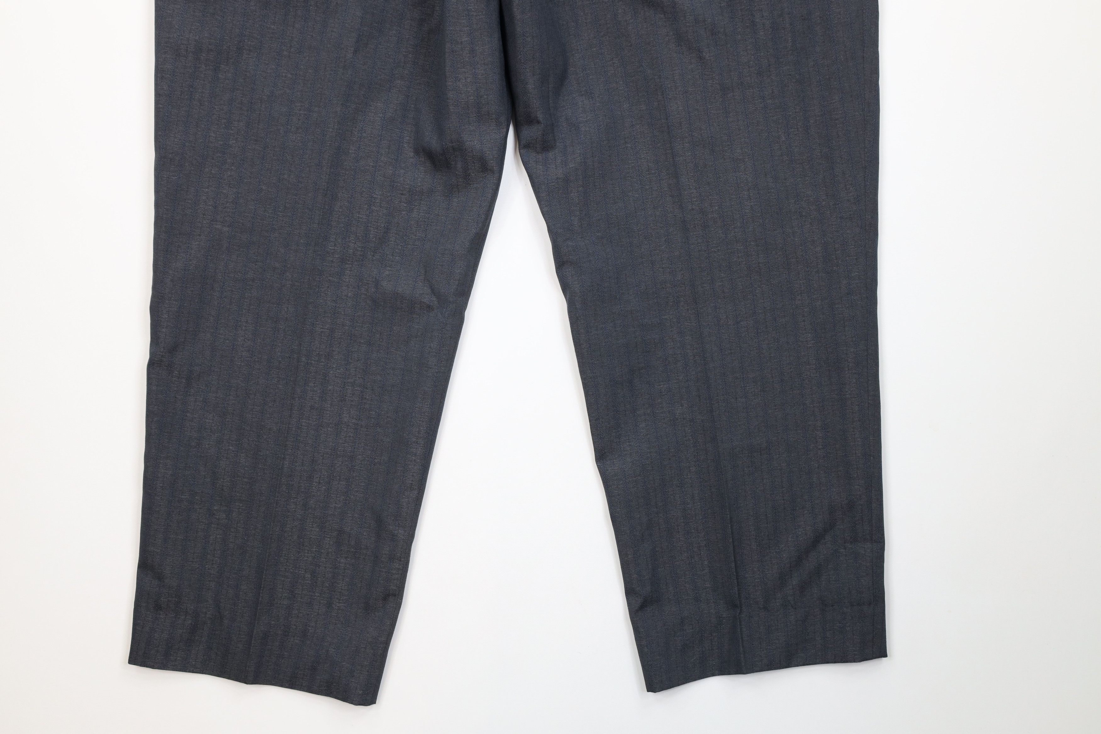 Vintage Vintage 70s Streetwear Pinstriped Wide Leg Chino Pants USA Size US 38 / EU 54 - 11 Thumbnail