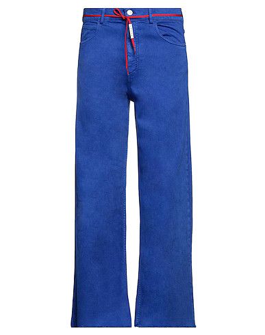 o1srvl11e0724 Denim Trousers in Light Blue
