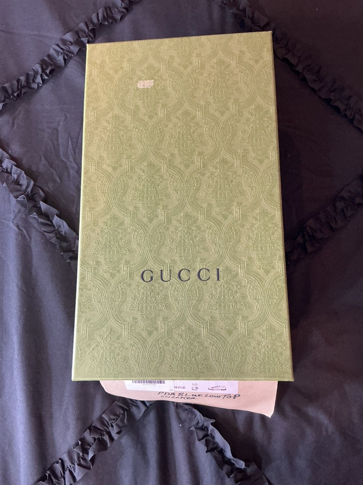 Gucci Gucci Screener GG Supreme Low-Top — Patent Blue Monogram Size US 10 / EU 43 - 1 Thumbnail