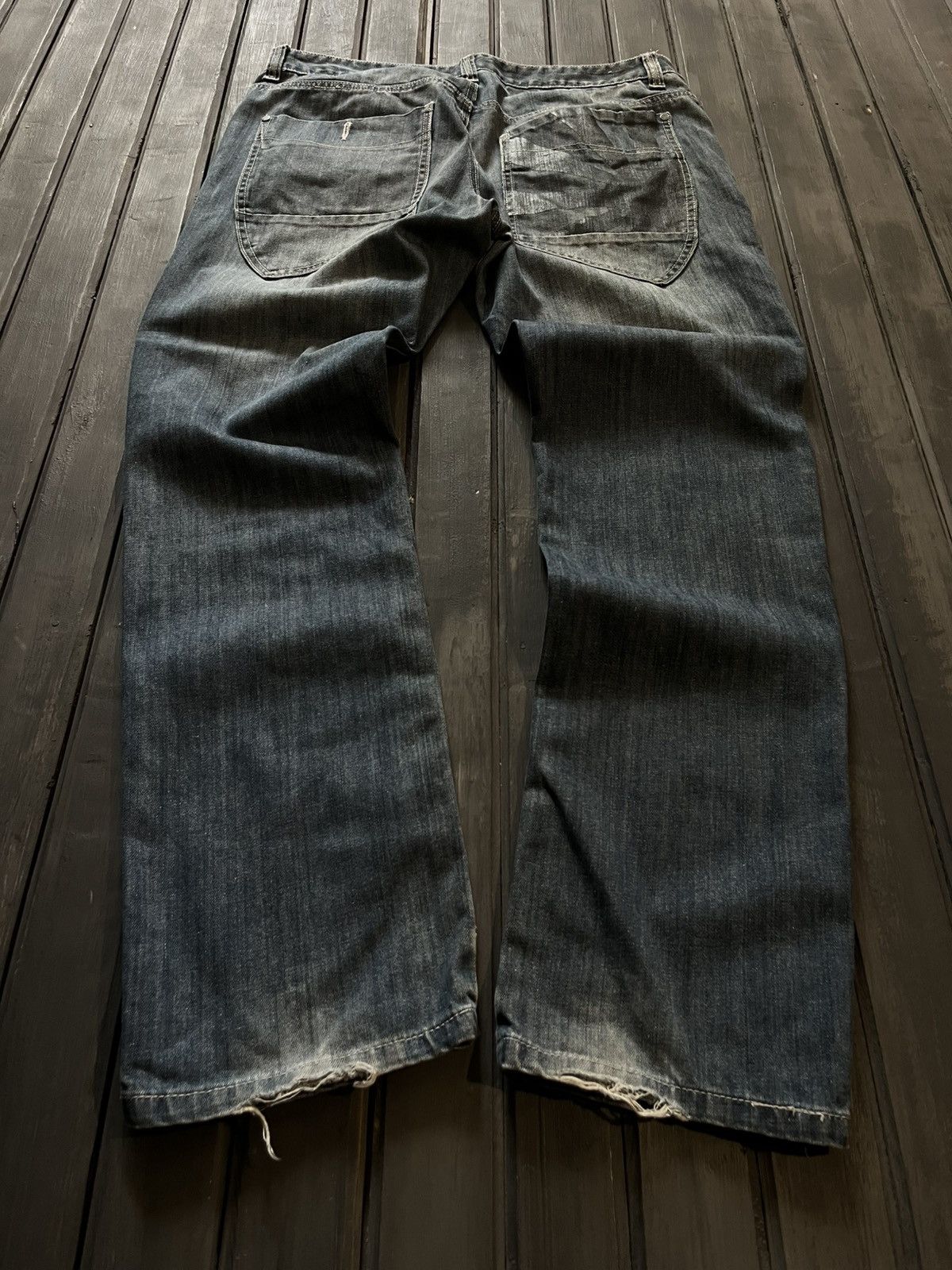 Hysteric Glamour 💥 HYSTERIC GLAMOUR BALENCIAGA STYLE JAPANESE JEANS Size US 32 / EU 48 - 1 Thumbnail