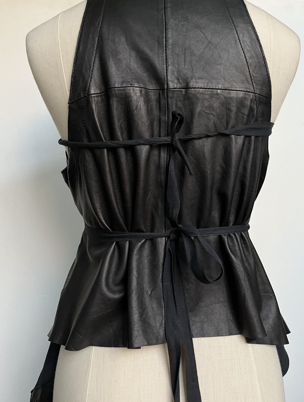 Peachoo + Krejberg Leather Vest Size M / US 6-8 / IT 42-44 - 4 Thumbnail