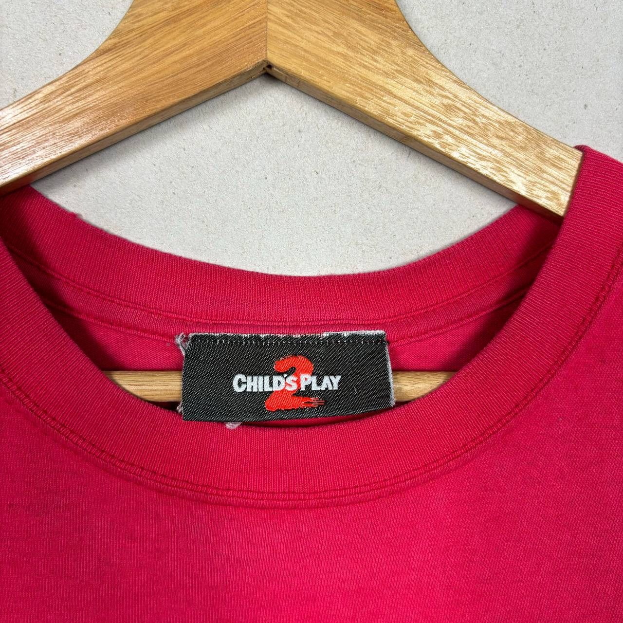 Vintage Vintage 90s Child’s Play 2 Chucky Movie Promo Shirt Size US M / EU 48-50 / 2 - 6 Thumbnail
