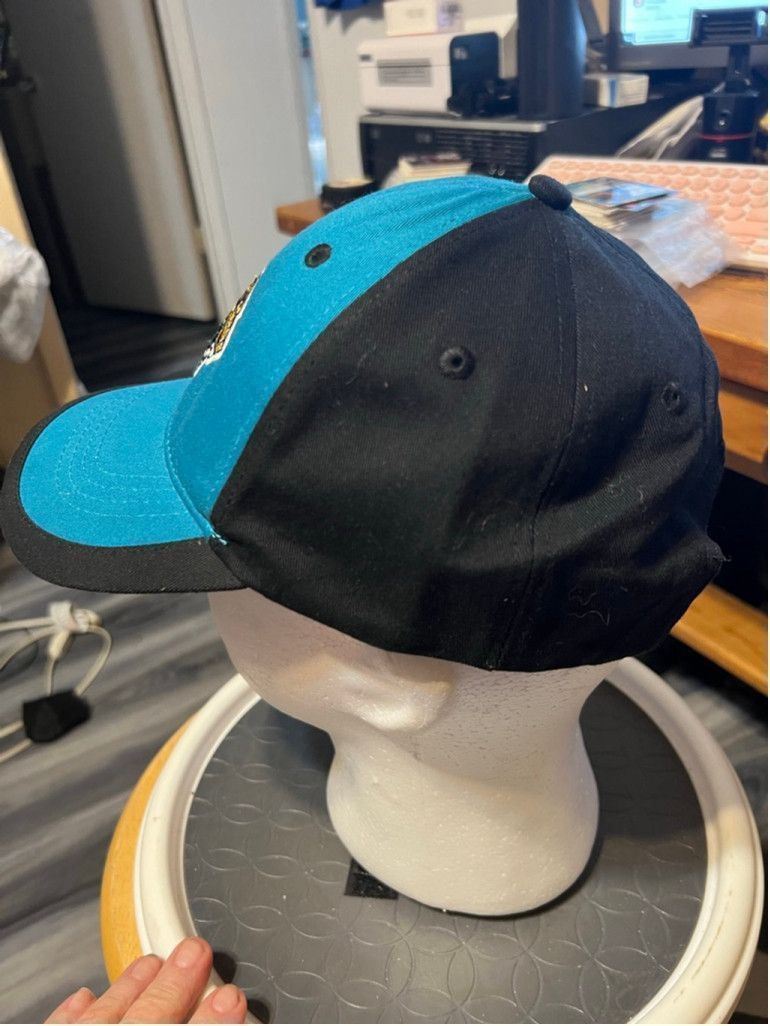 NFL Men's NFL Jacksonville Jaguars Teal Black Hat Size ONE SIZE - 2 Thumbnail
