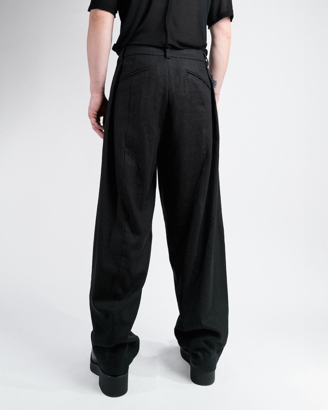 Other NKTRMNV PLEATED LINEN PANTS Size US 30 / EU 46 - 6 Thumbnail
