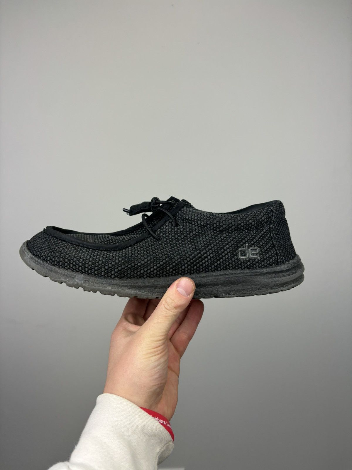 Vintage Hey dude black wally lightweight slip ons Size US 8 / EU 41 - 1 Thumbnail