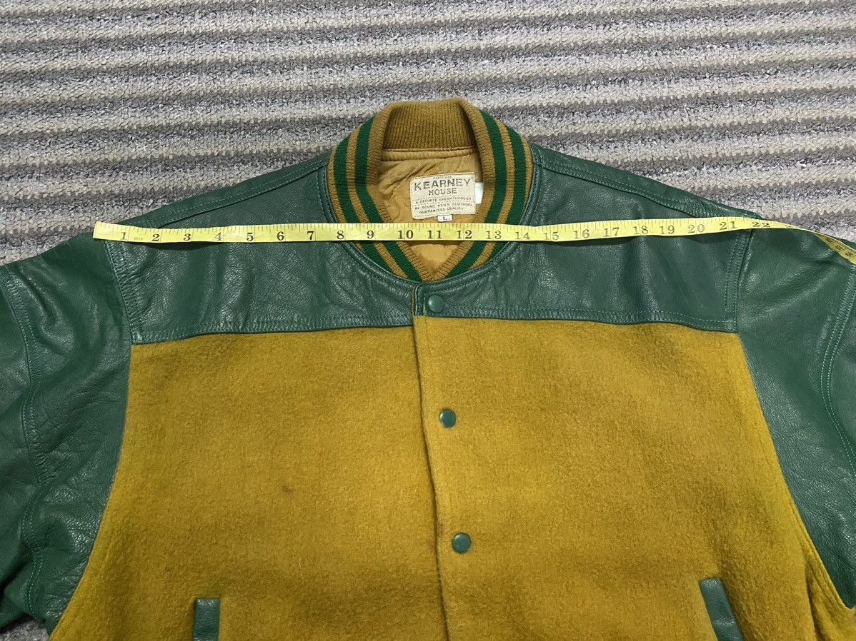 Vintage Vintage Kearney House Varsity Jacket Leather Sleeve Size US L / EU 52-54 / 3 - 15 Thumbnail