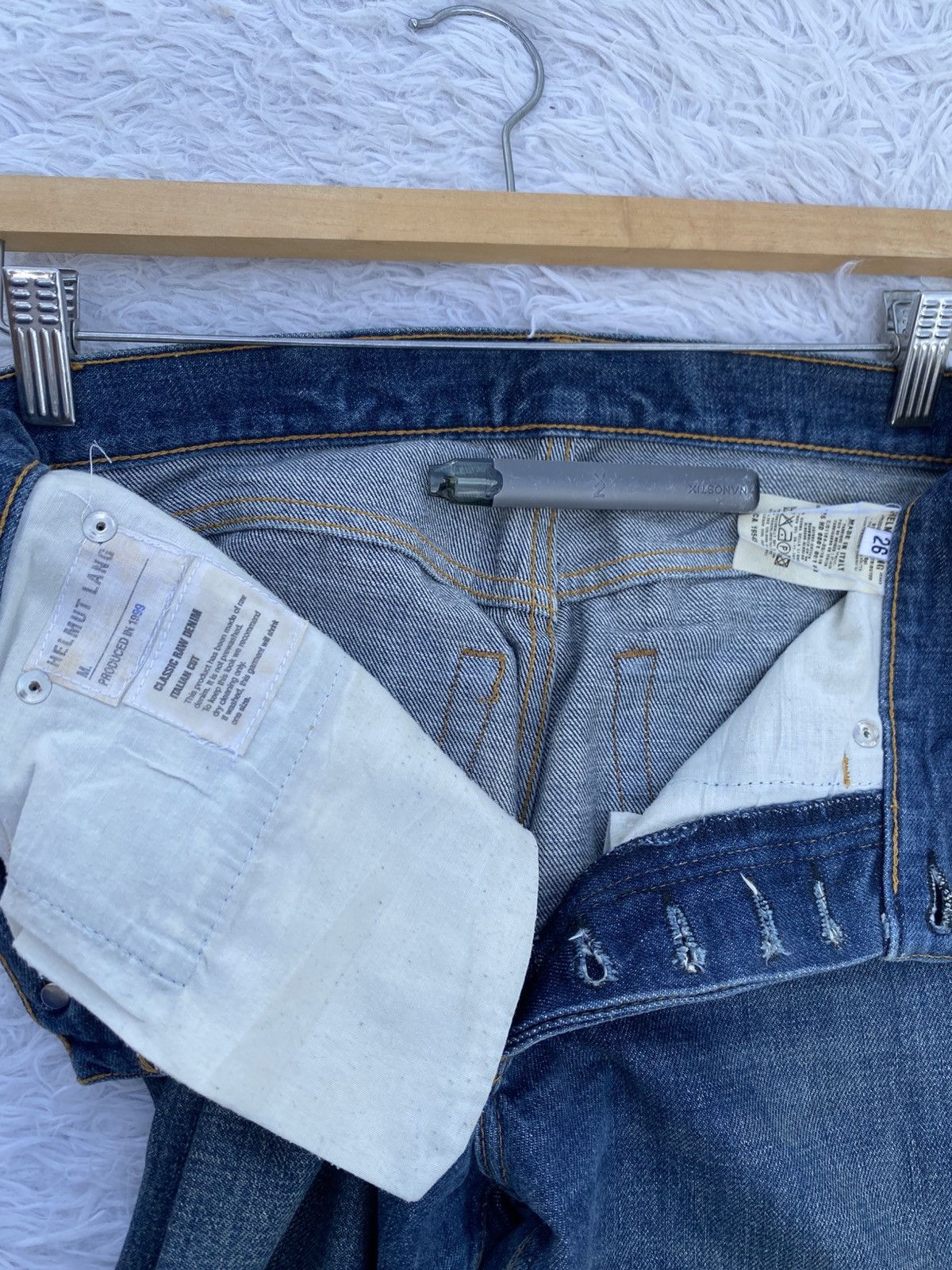 Helmut Lang Rare Vintage Helmut Lang Jeans Produced 1999 Size US 26 / EU 42 - 10 Thumbnail