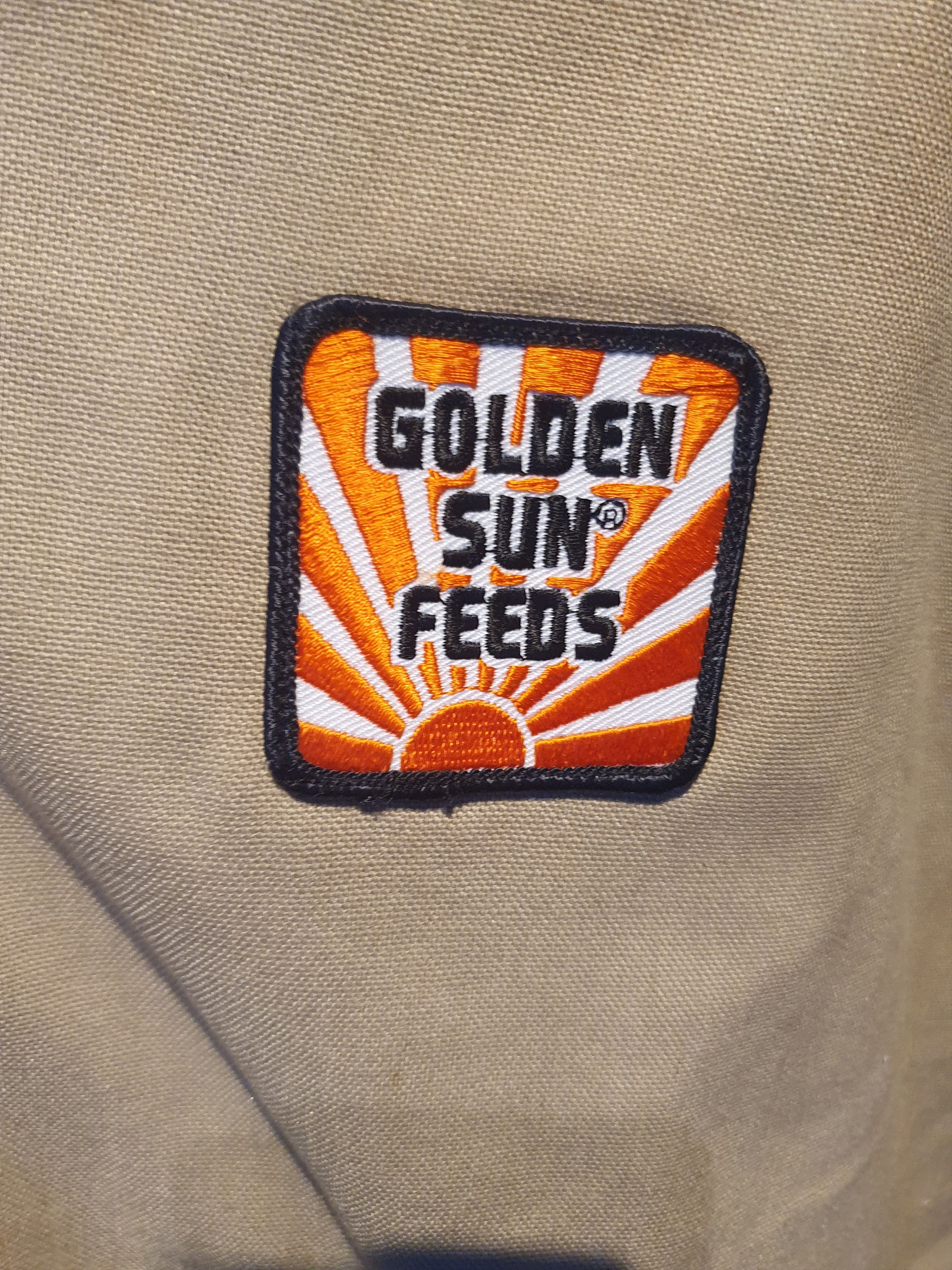 Vintage Golden Sun Feeds Vtg Farmer Canvas Jacket Made in USA L Size US L / EU 52-54 / 3 - 4 Thumbnail