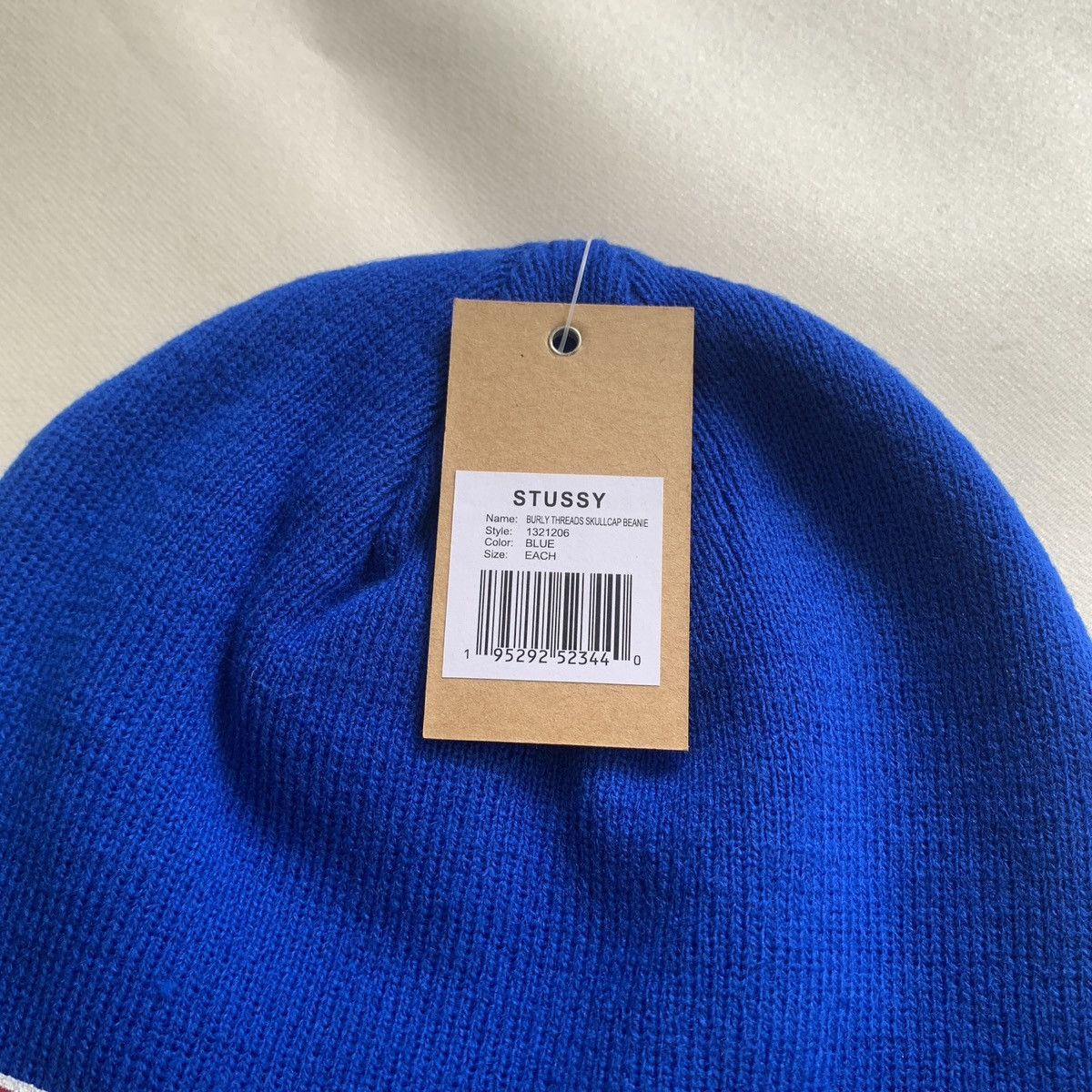 Stussy × Vintage STUSSY BURLY THREADS SKULLCAP Size ONE SIZE - 2 Thumbnail