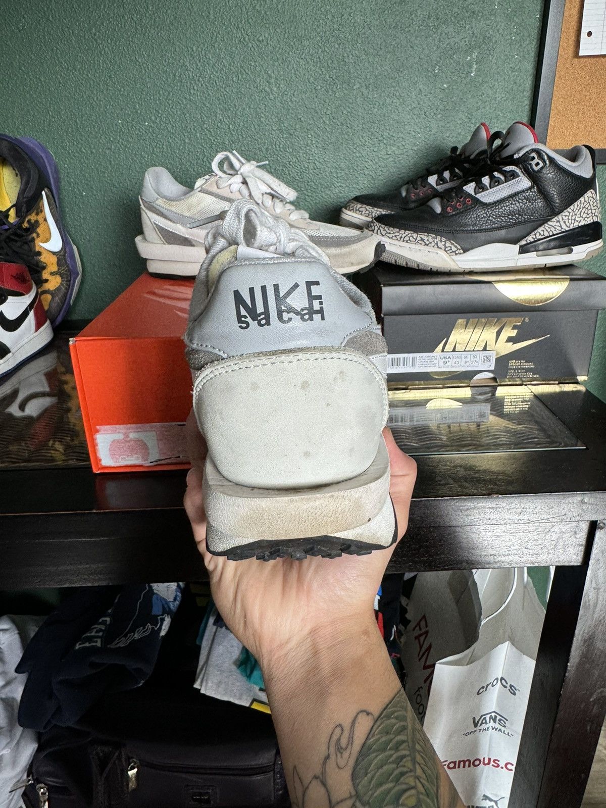Nike × Sacai Nike X Sacai ‘Summit White’ 2019 Size US 9.5 / EU 42-43 - 9 Thumbnail