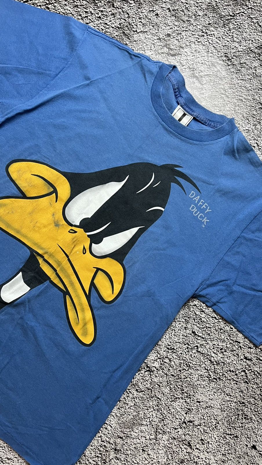 Warner Bros 1993 Warner brothers Looney tunes Daffy Duck t shirt Size US L / EU 52-54 / 3 - 2 Thumbnail